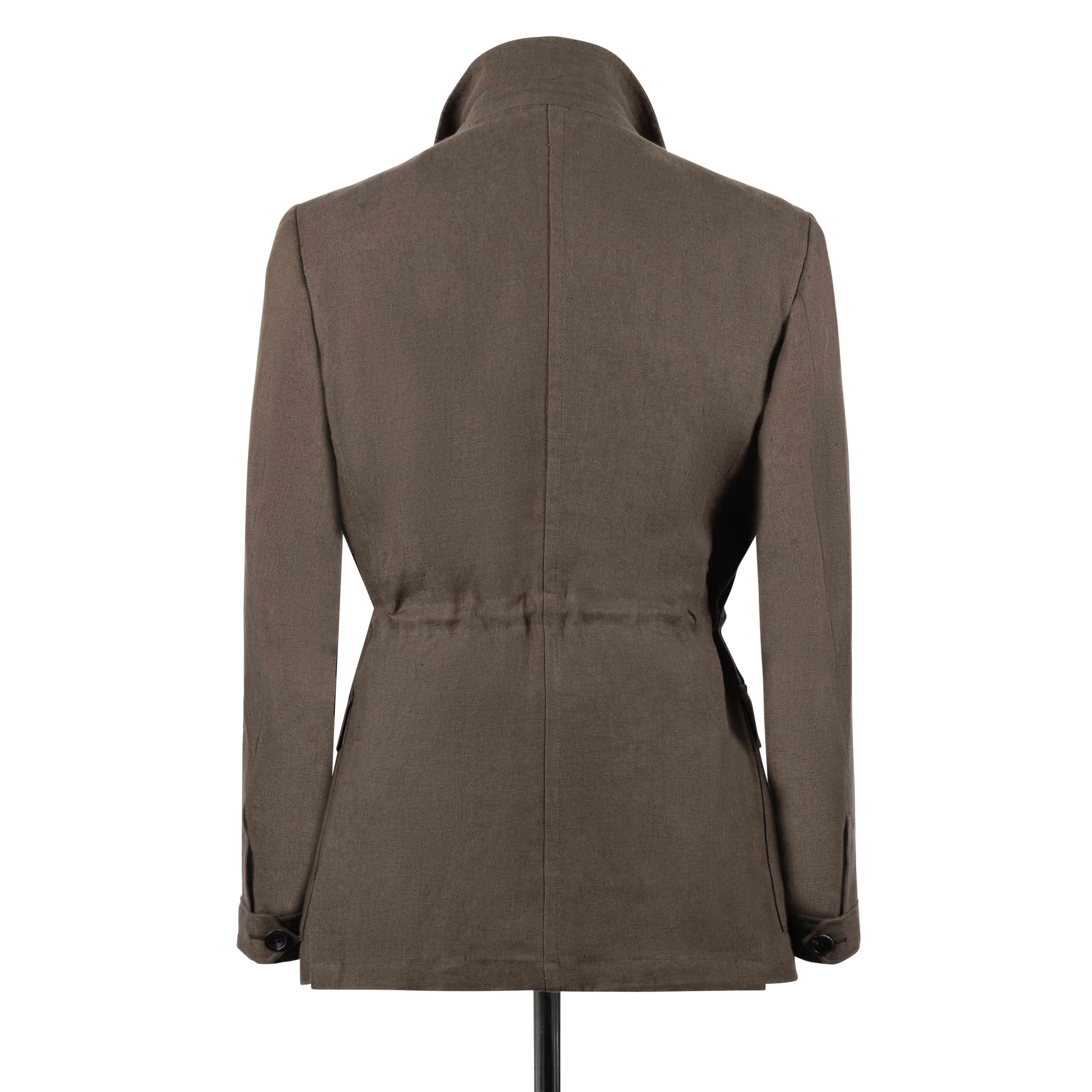 Safari Jacket in Chocolate Brown Linen – Cad & The Dandy Savile Row