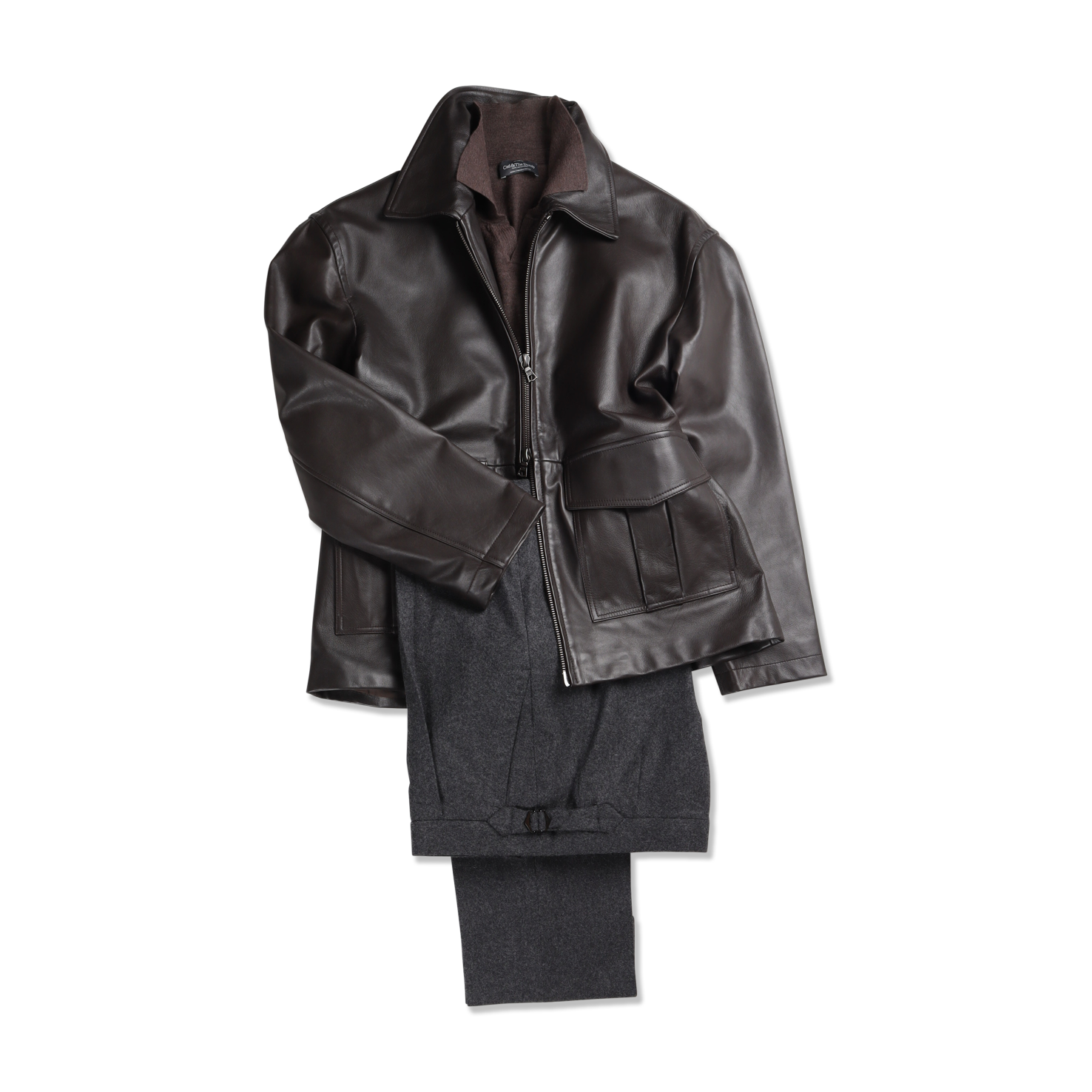 Flight Jacket in Chocolate Brown Napa Leather – Cad & The Dandy