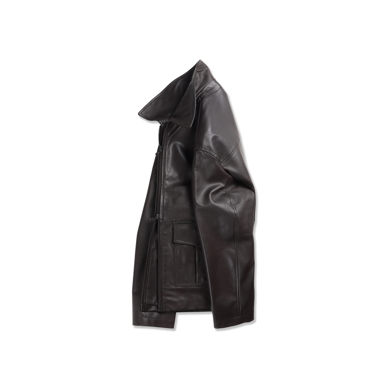 Flight Jacket in Chocolate Brown Napa Leather – Cad & The Dandy