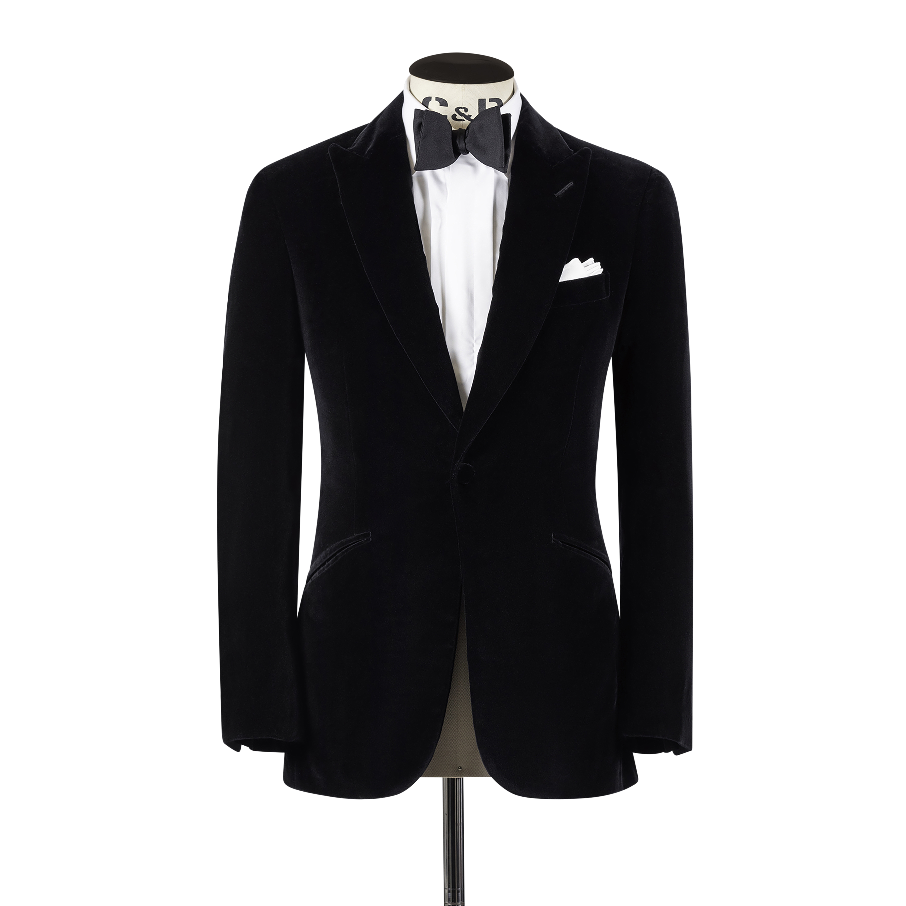 Peak Lapel Jacket in Black Velvet – Cad & The Dandy Savile Row