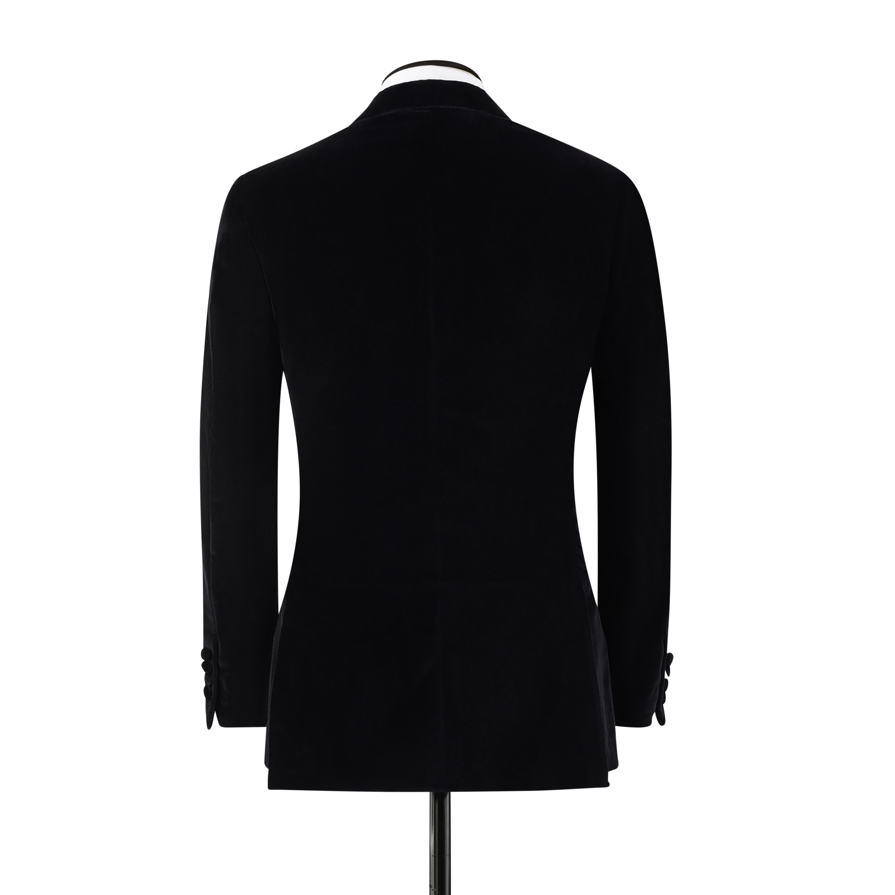 Peak Lapel Jacket in Black Velvet – Cad & The Dandy Savile Row