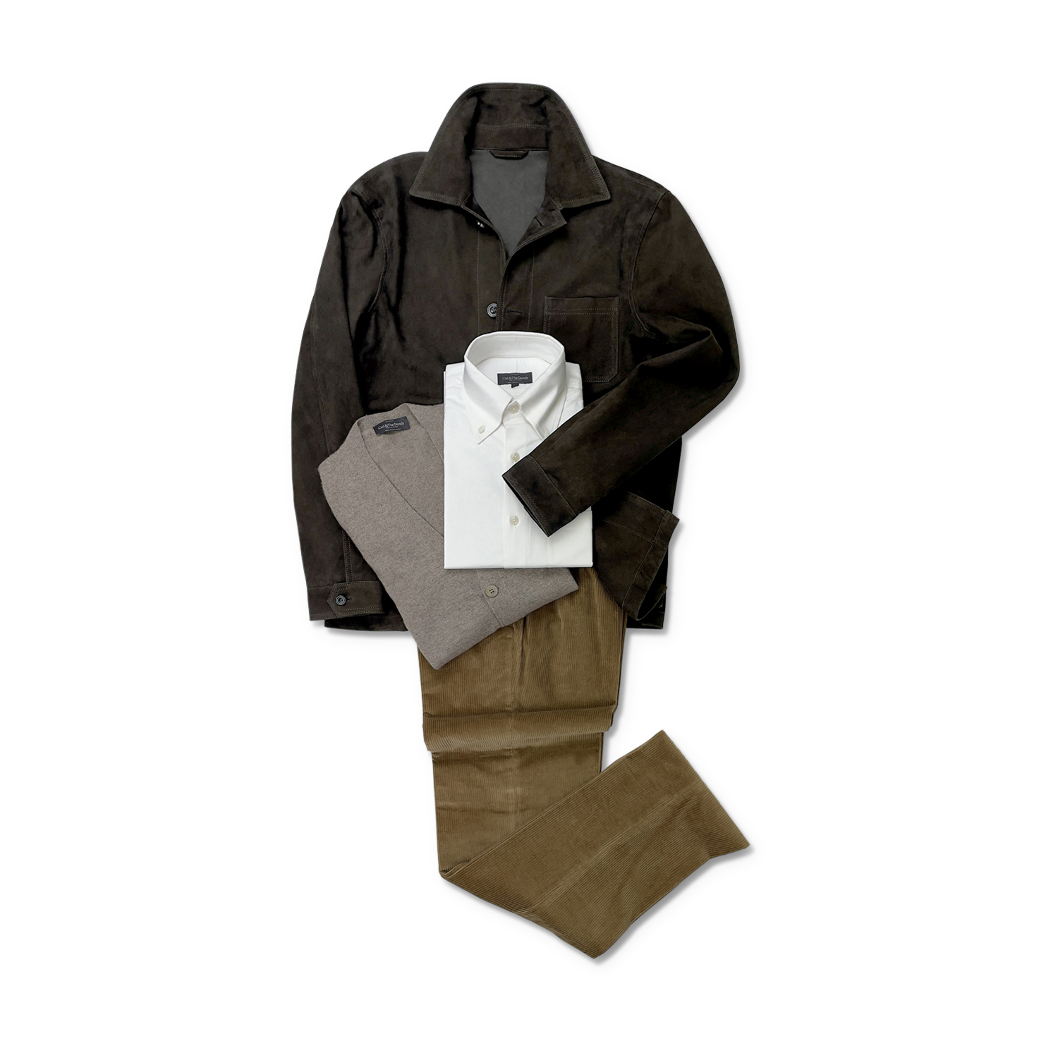 Worker Jacket in Chocolate Brown Suede – Cad & The Dandy Savile Row