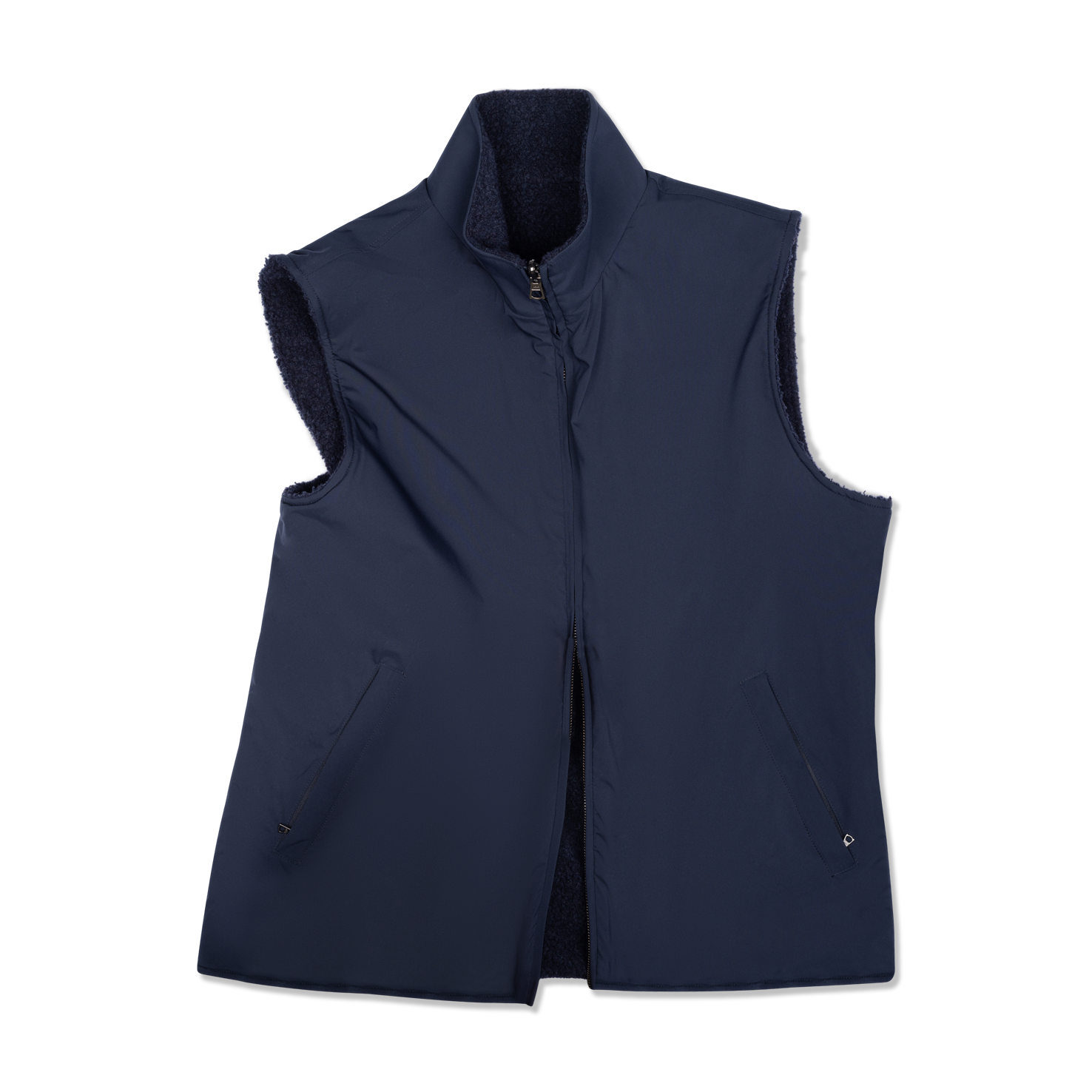 Technical Zip Gilet in Navy – Cad & The Dandy Savile Row