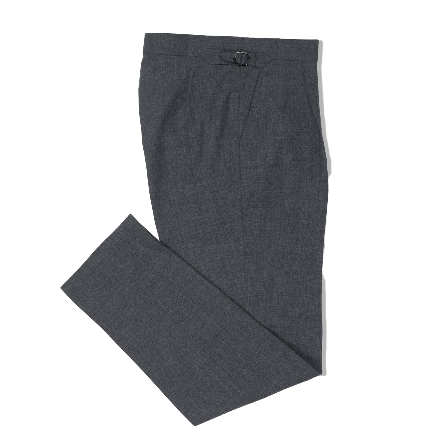 Pleat Front Trouser in Dark Grey High Twist Wool – Cad & The Dandy