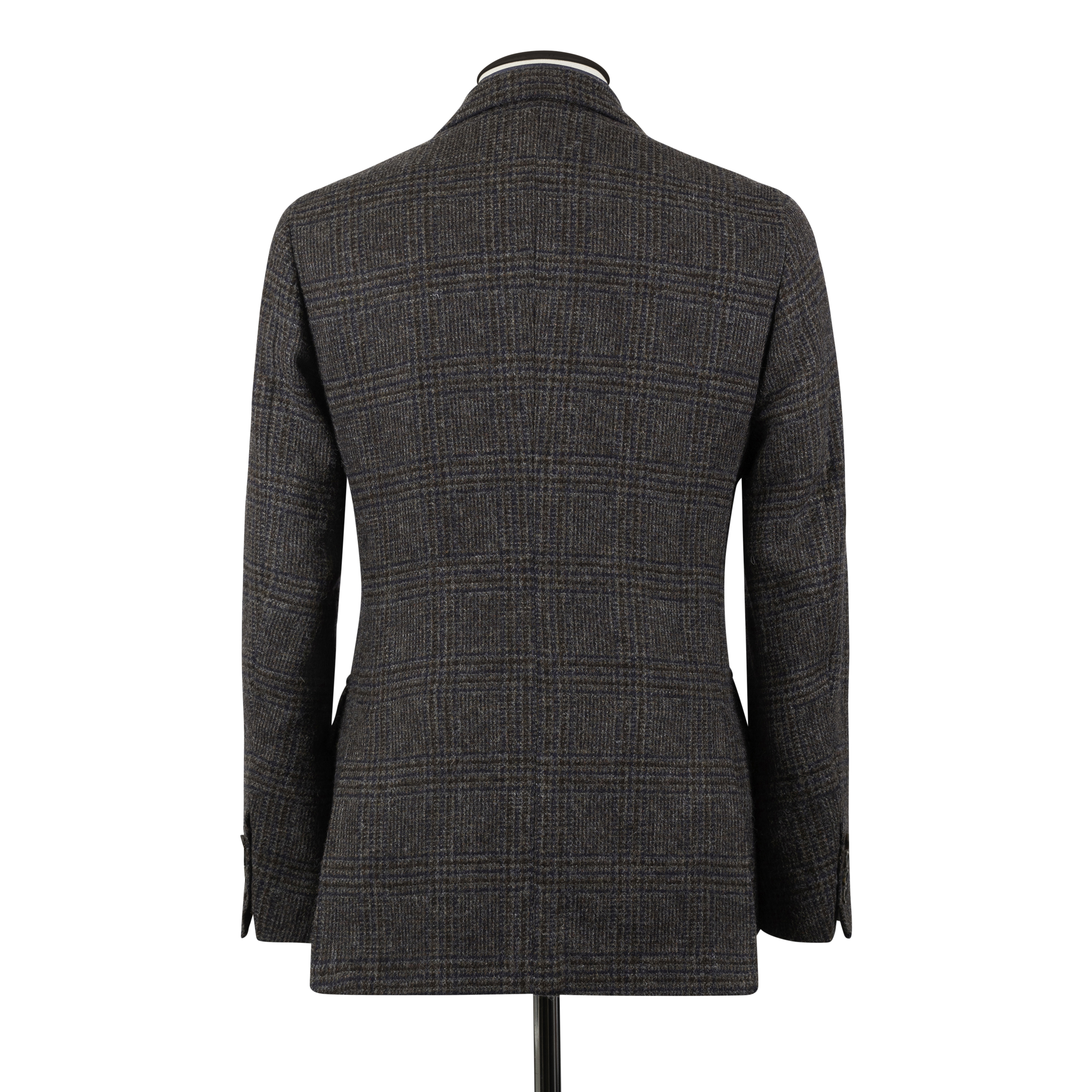 Single Breasted Country Jacket in Dark Brown Tweed – Cad & The