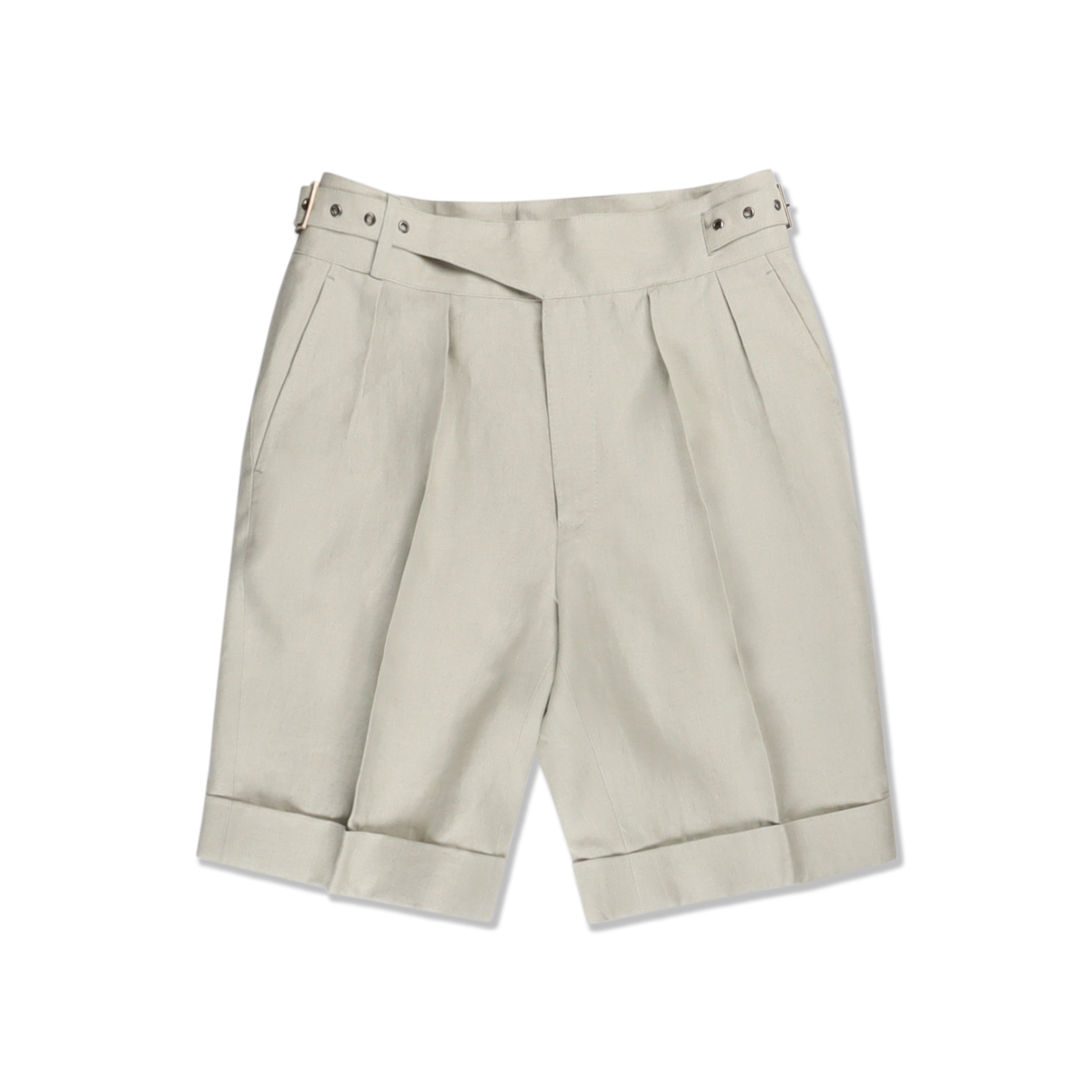 Gurkha Shorts in Sage Green Linen – Cad & The Dandy Savile Row