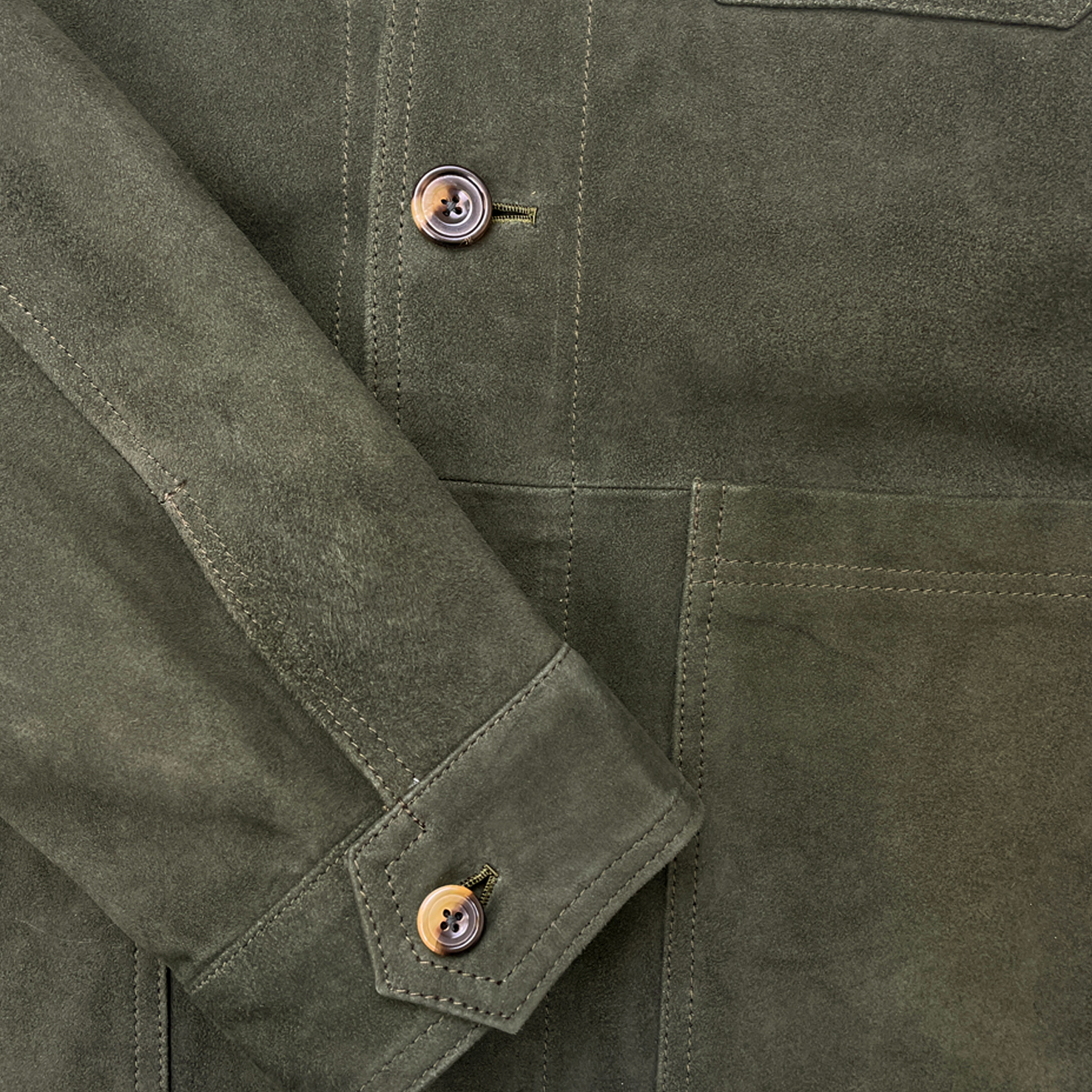 Worker Jacket in Forest Green Suede – Cad & The Dandy Savile Row Worker Jacket in Forest Green Suede – Cad & The Dandy Savile Row