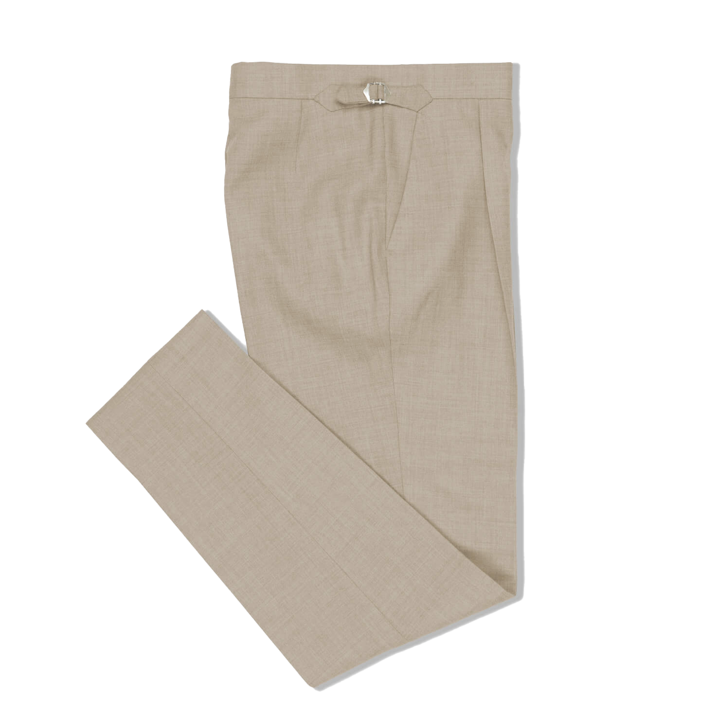 パンツ CONFECT linen wool twill 1tuck trousers CONFECT linen wool