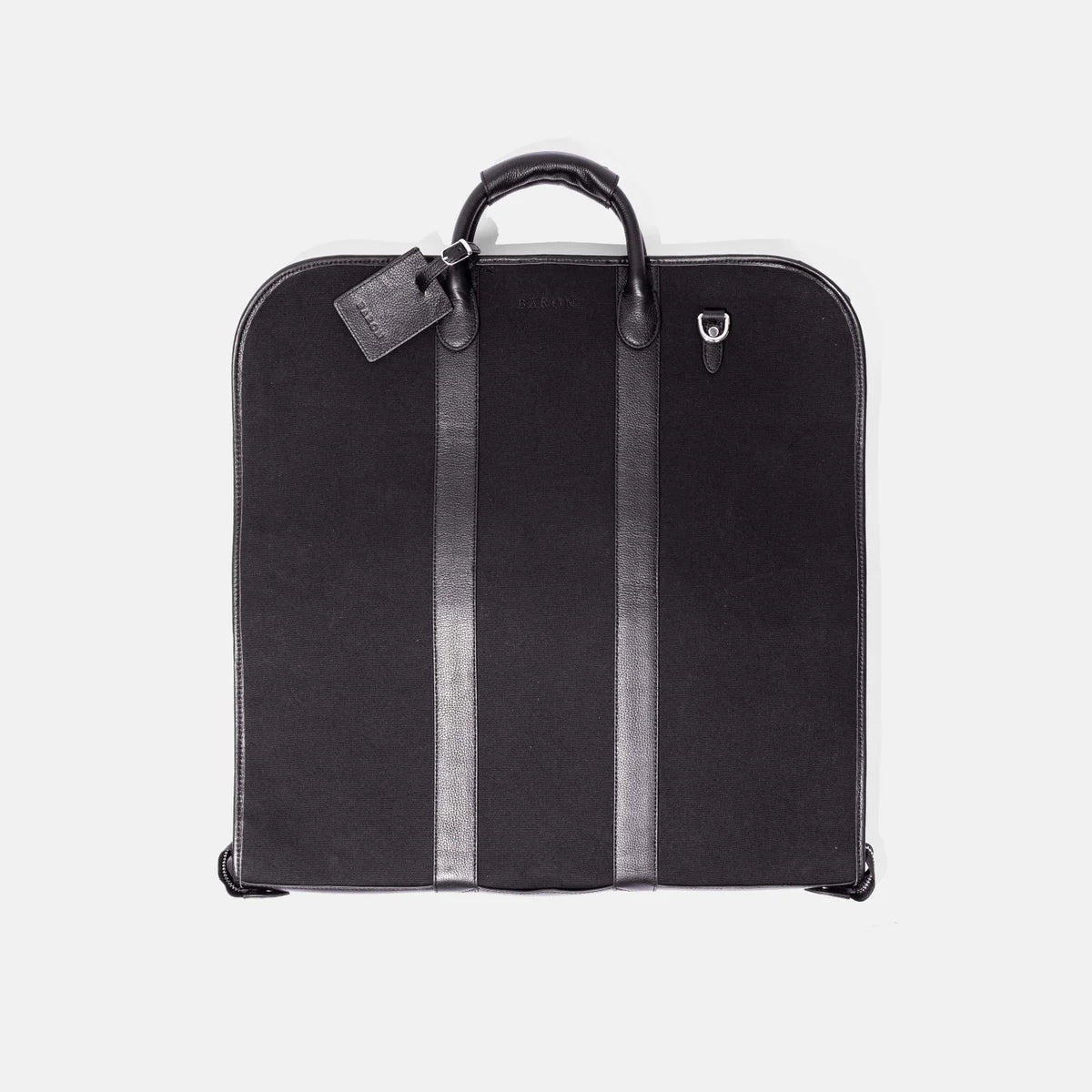 
                  
                    Garment Bag in Black Canvas
                  
                