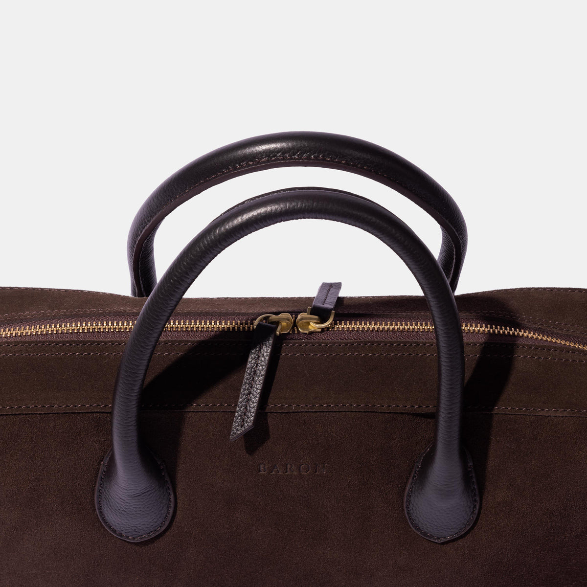 
                  
                    Computer Tote in Brown Suede
                  
                