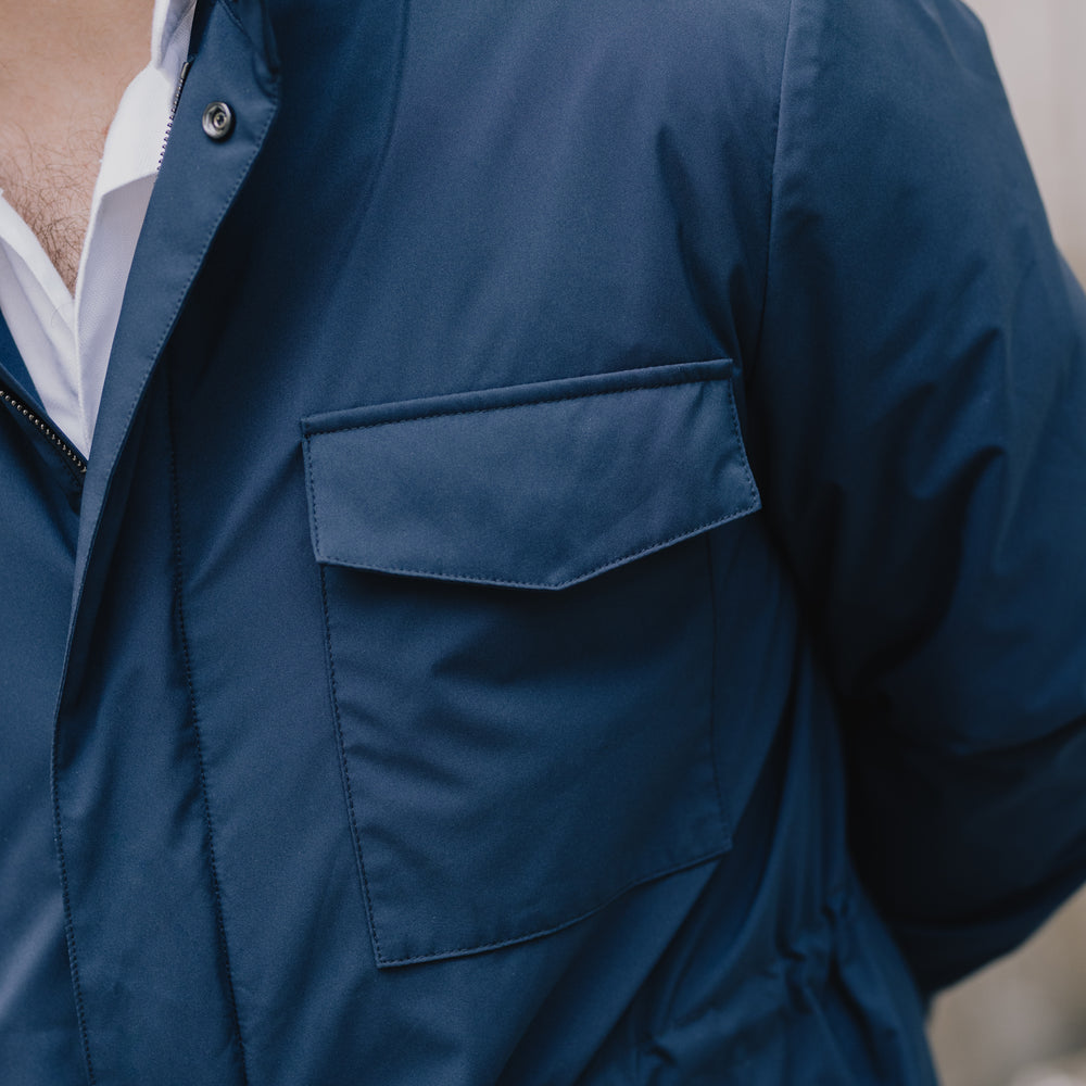 
                  
                    Technical Field Jacket in Navy Blue
                  
                