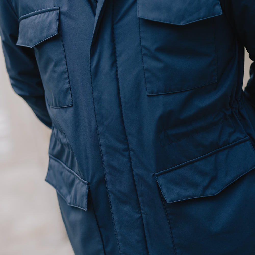 
                  
                    Technical Field Jacket in Navy Blue
                  
                