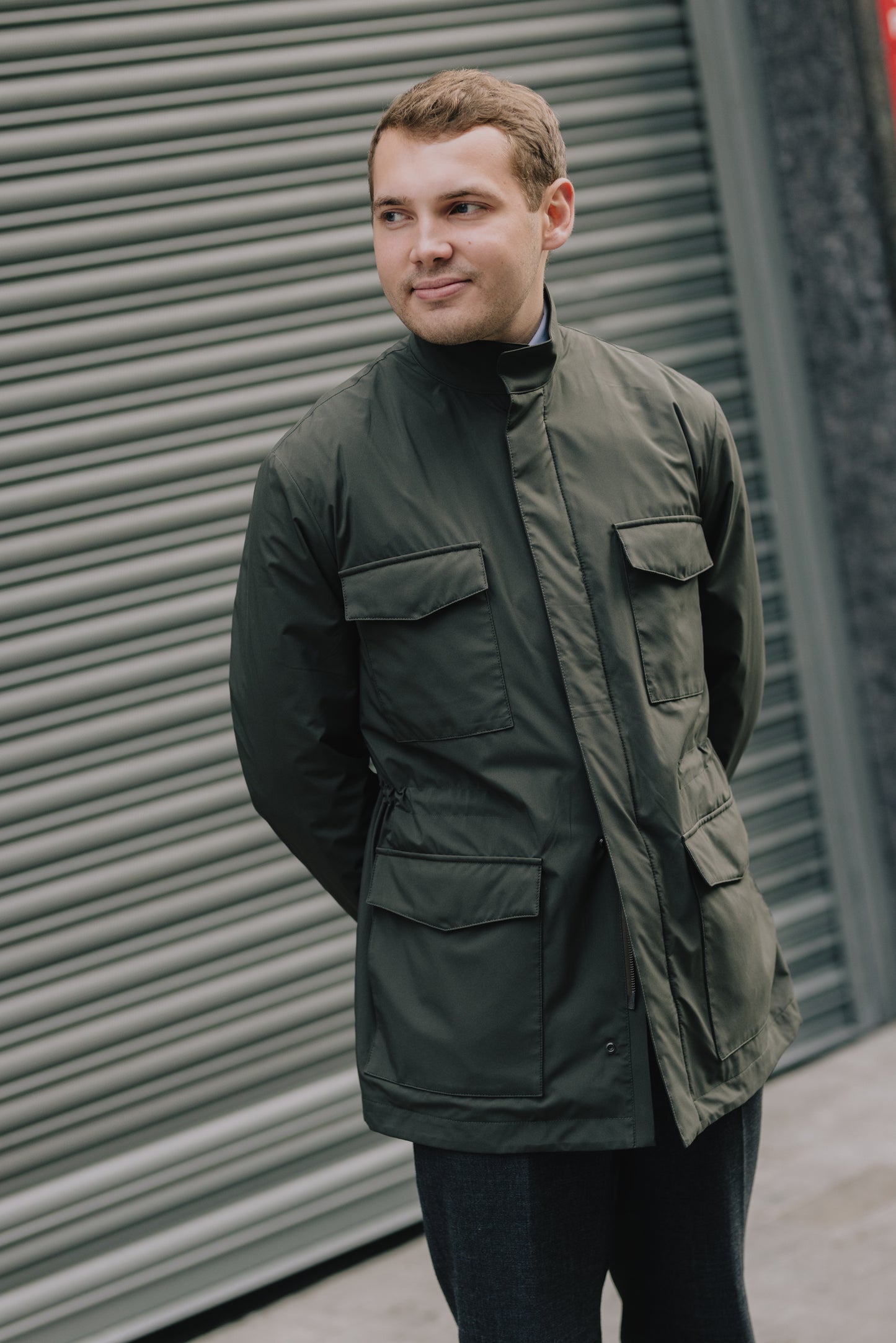 
                  
                    Technical Field Jacket in Olive Green
                  
                