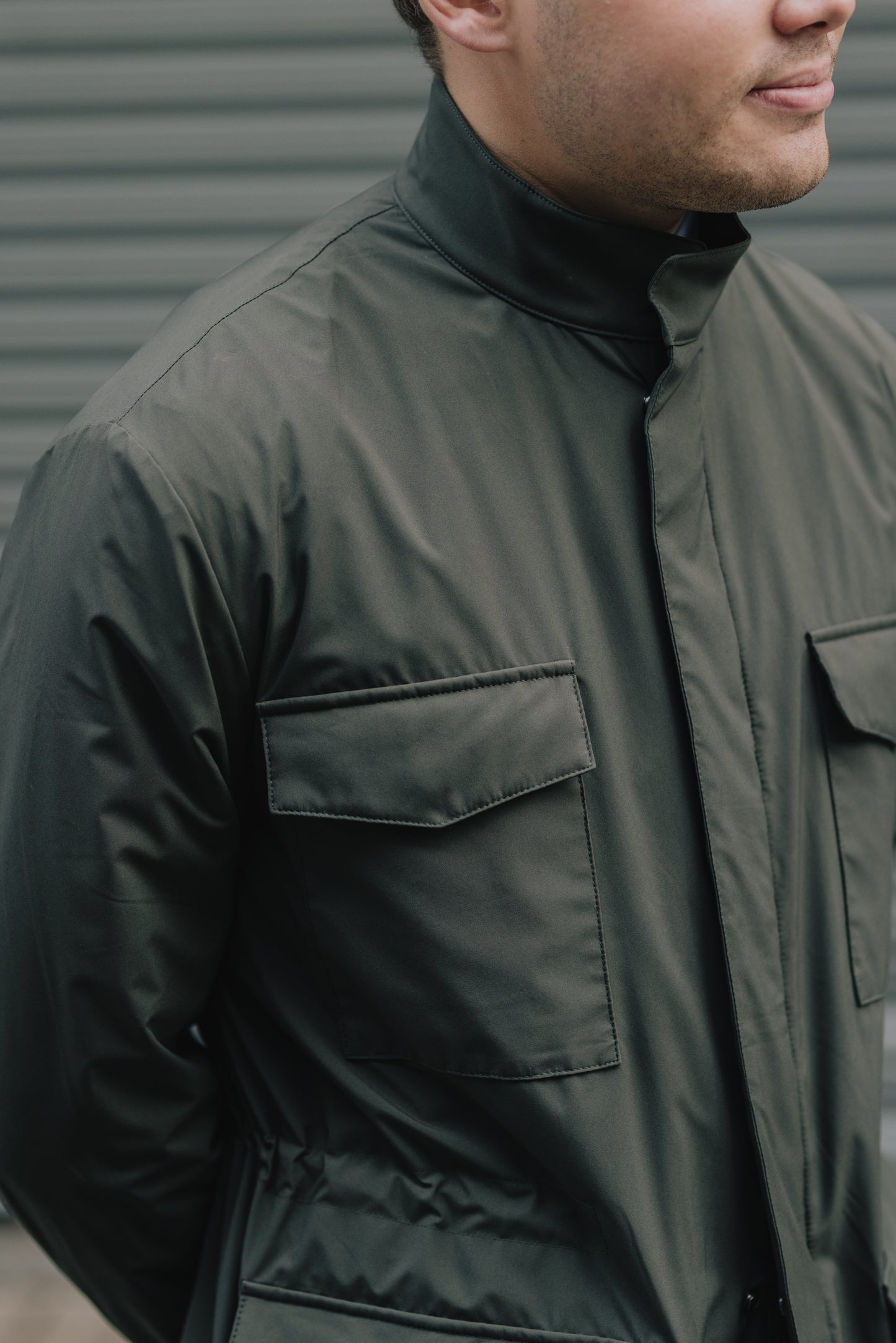 
                  
                    Technical Field Jacket in Olive Green
                  
                