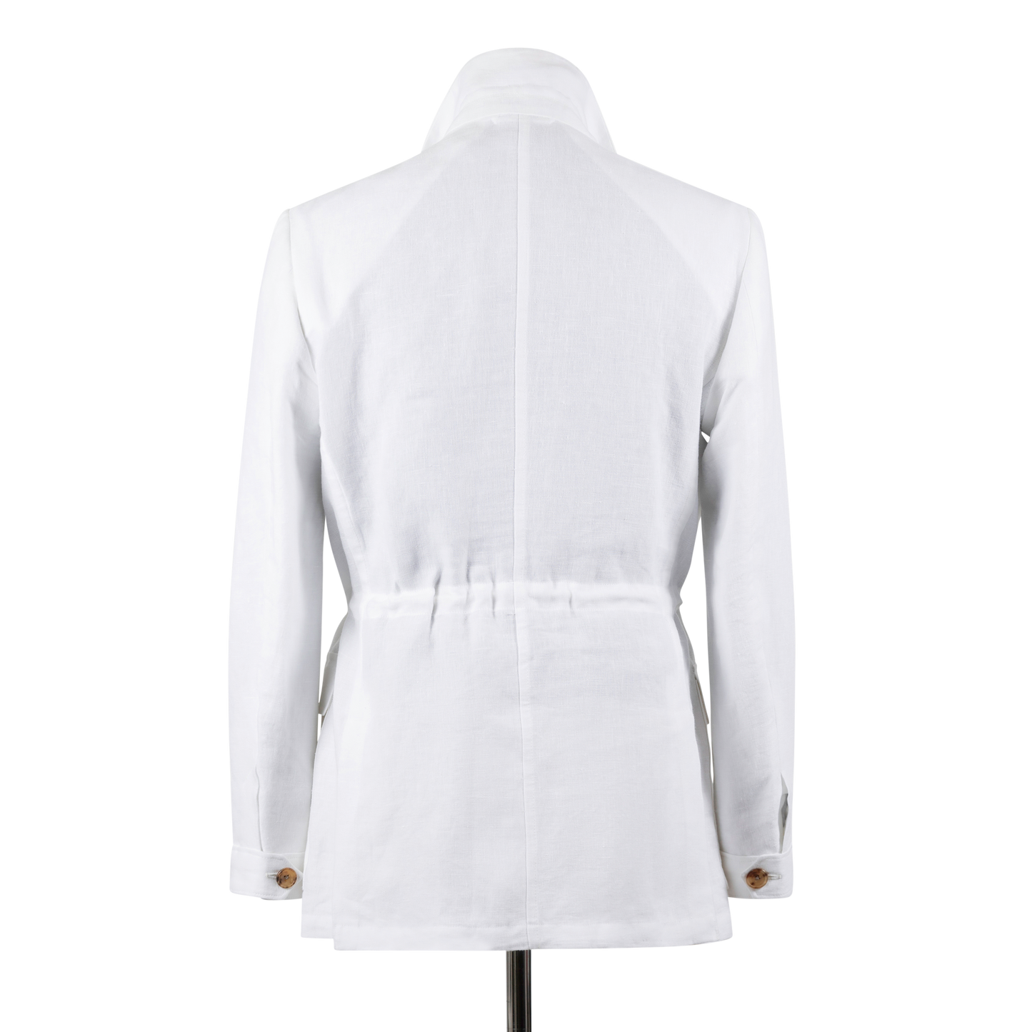 
                  
                    Safari Jacket in White Linen
                  
                