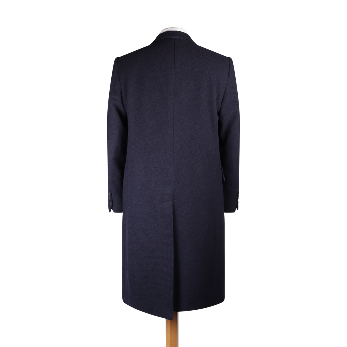 
                  
                    Classic Topcoat in Deep Navy Wool
                  
                