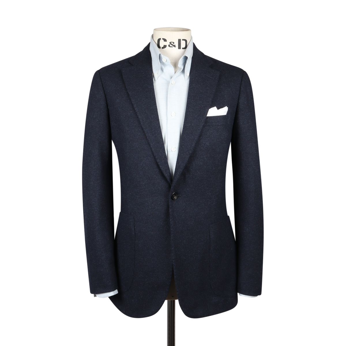 
                  
                    Cardigan Jersey Jacket in Airforce Blue
                  
                