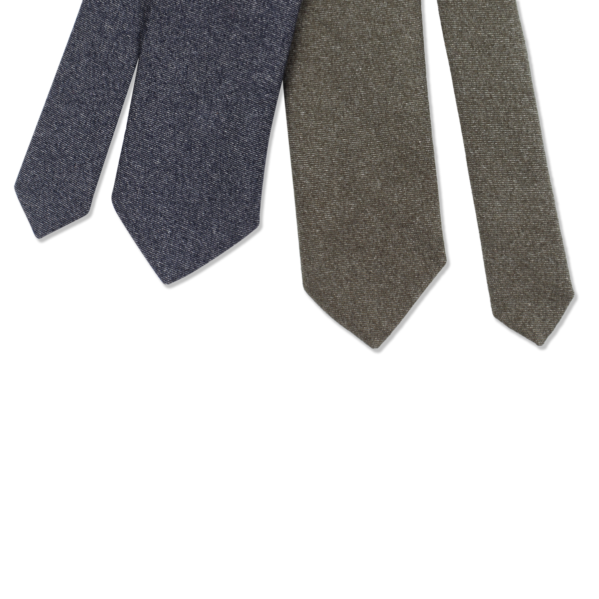 
                  
                    Denim Wool Tie in Indigo Blue
                  
                