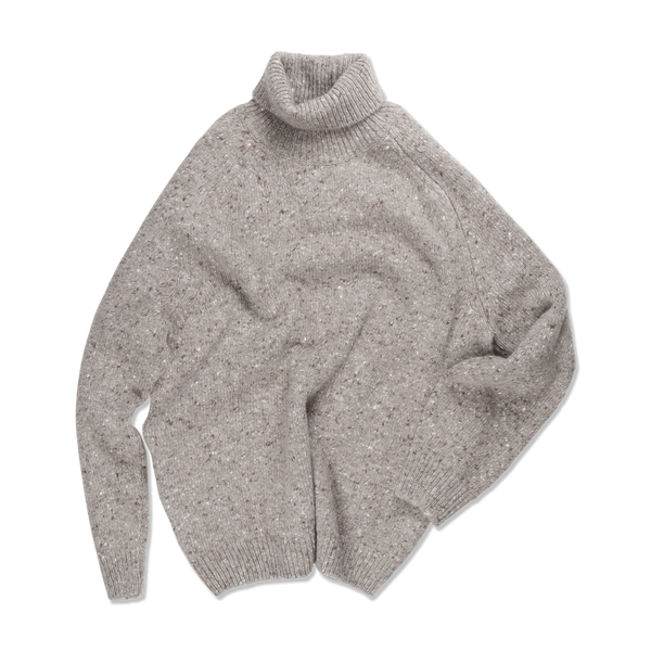 Donegal Turtleneck in Pecan