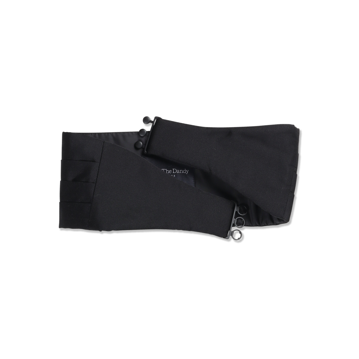 
                  
                    Cummerbund in Black Silk Satin
                  
                