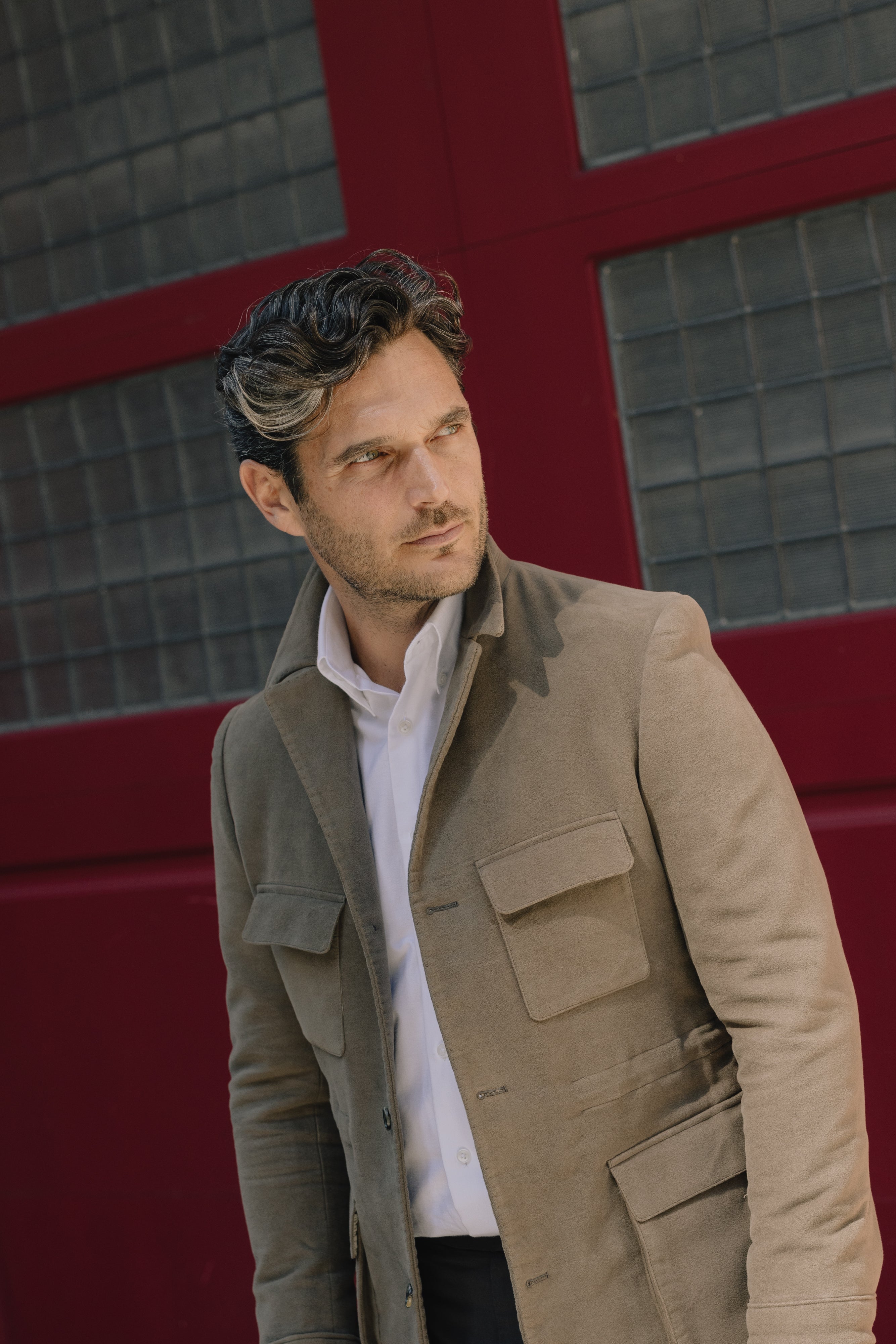 Safari Jacket in Brown Moleskin – Cad & The Dandy Savile Row