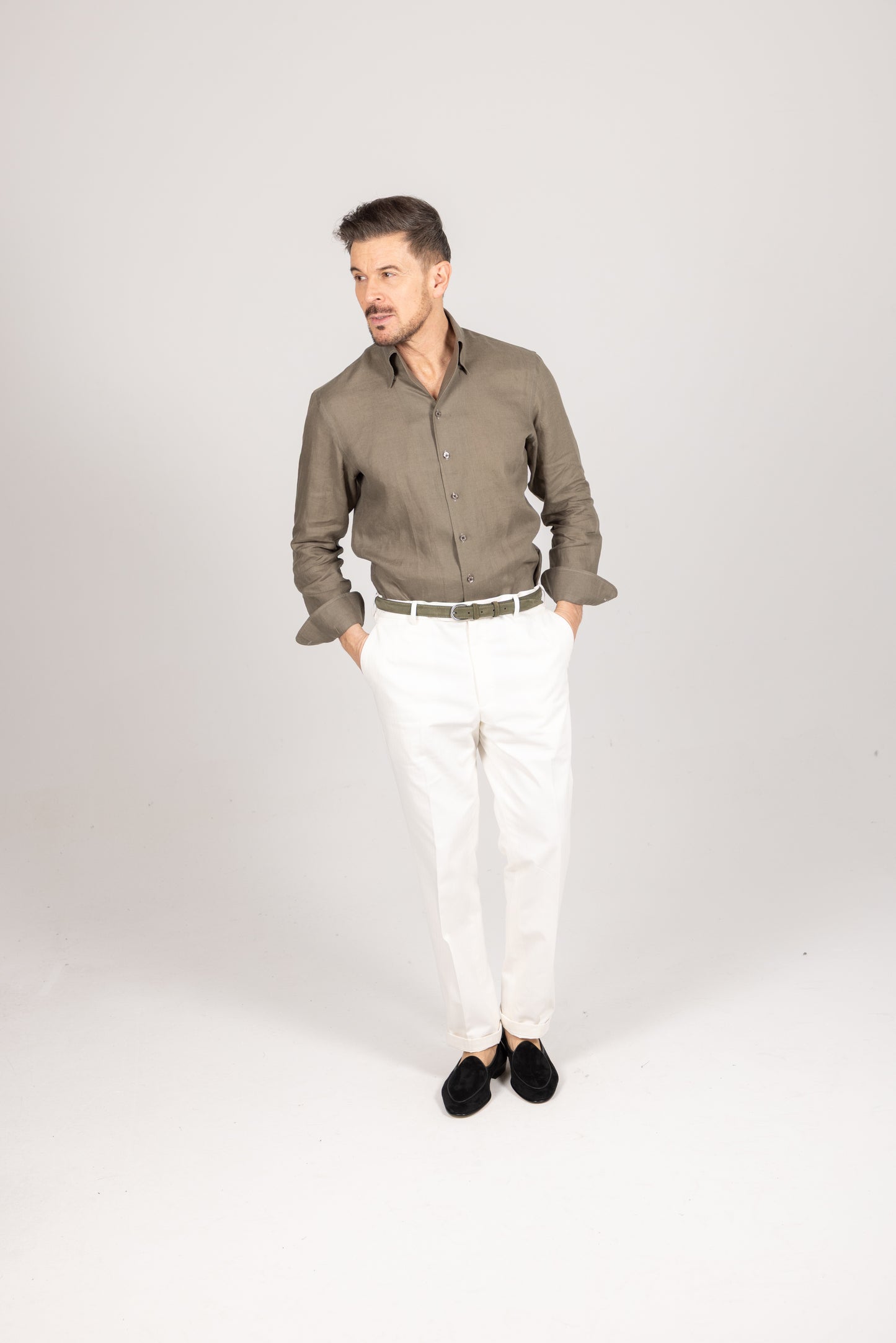 
                  
                    Everyday Chino in Ivory Cotton
                  
                