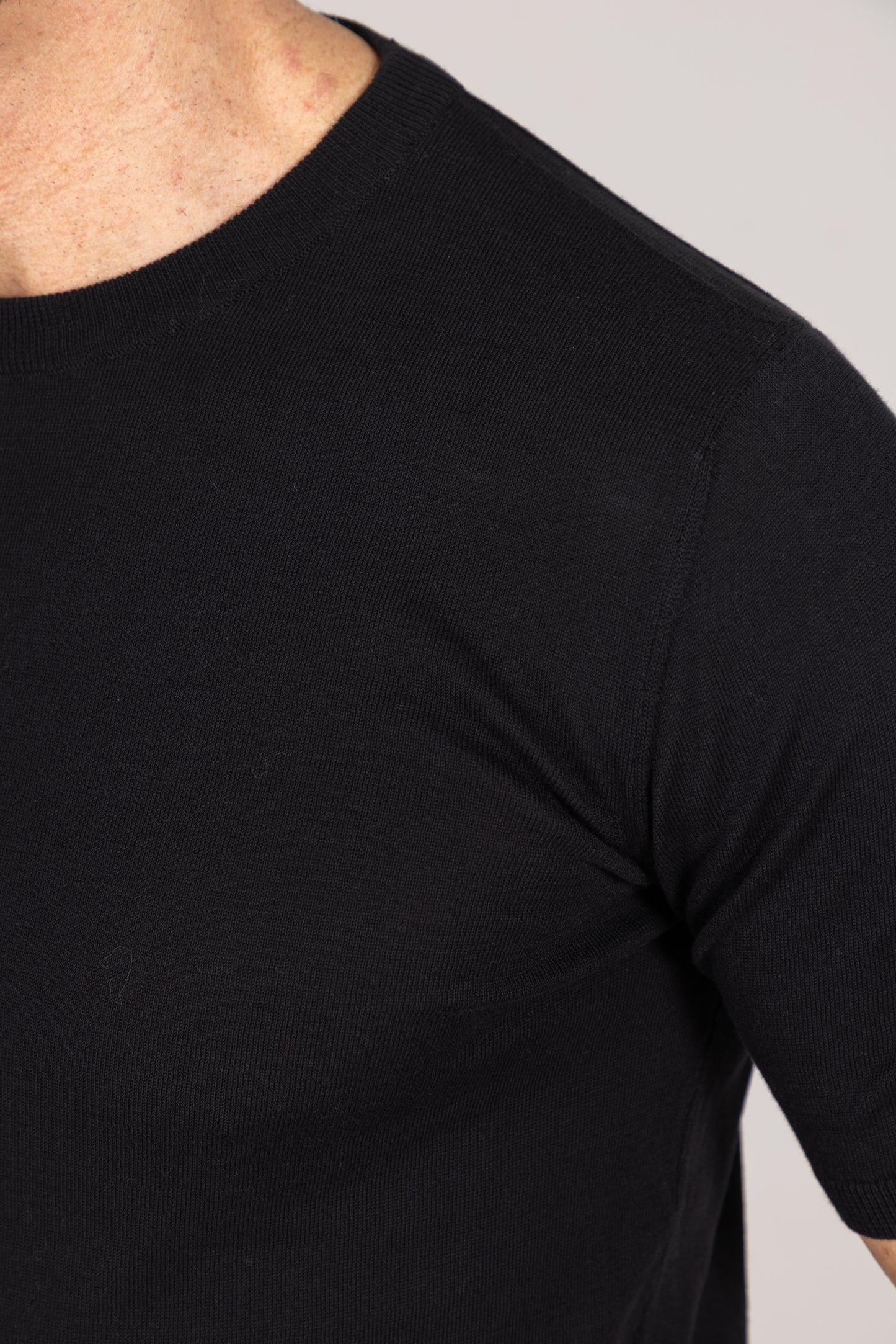
                  
                    Ice Cotton T-Shirt in Black
                  
                