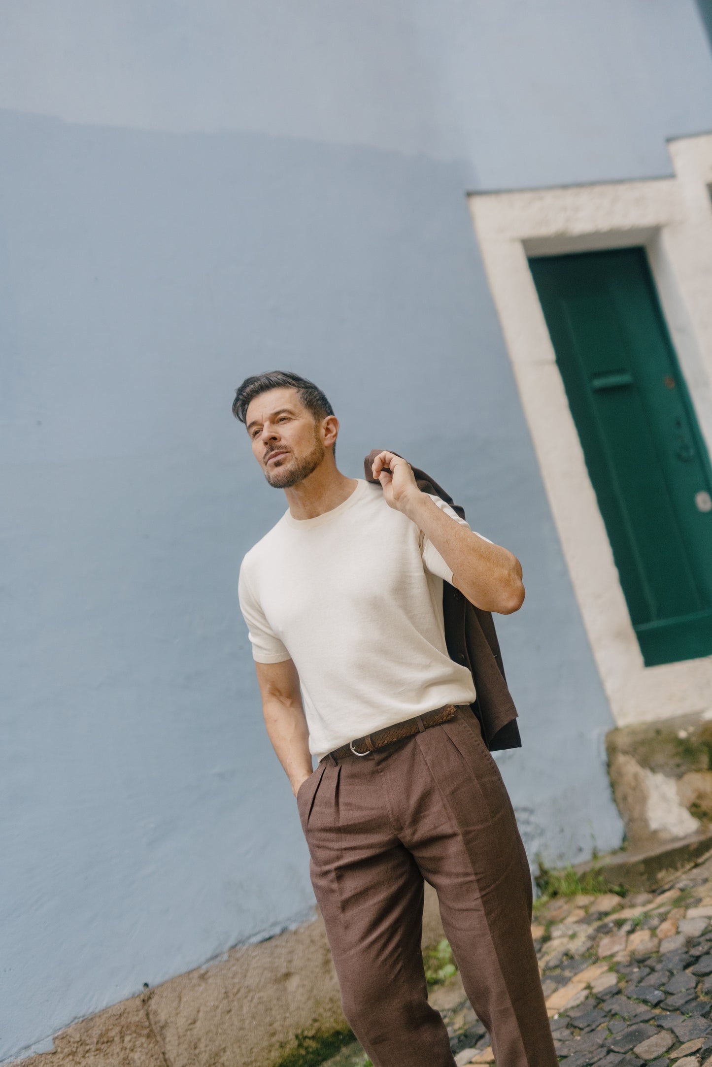 
                  
                    Ice Cotton T-Shirt in Off White
                  
                