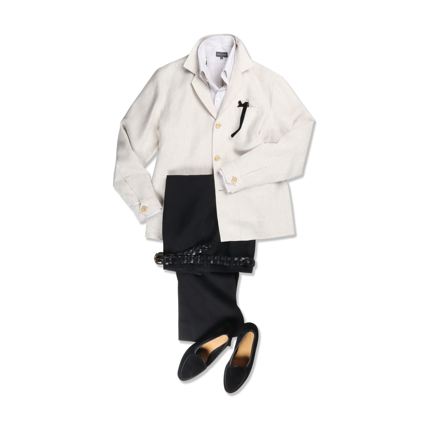 
                  
                    Painters Jacket in Natural Linen
                  
                