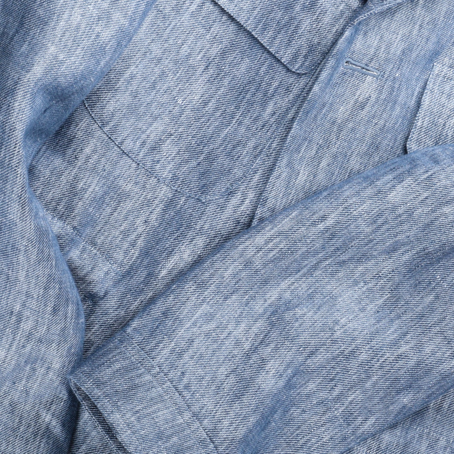 
                  
                    Safari Jacket in Denim Blue Linen
                  
                