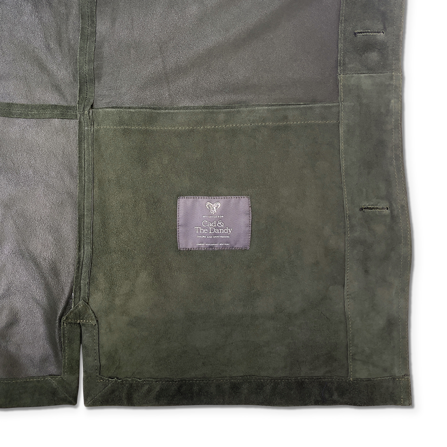 Worker Jacket in Forest Green Suede – Cad & The Dandy Savile Row