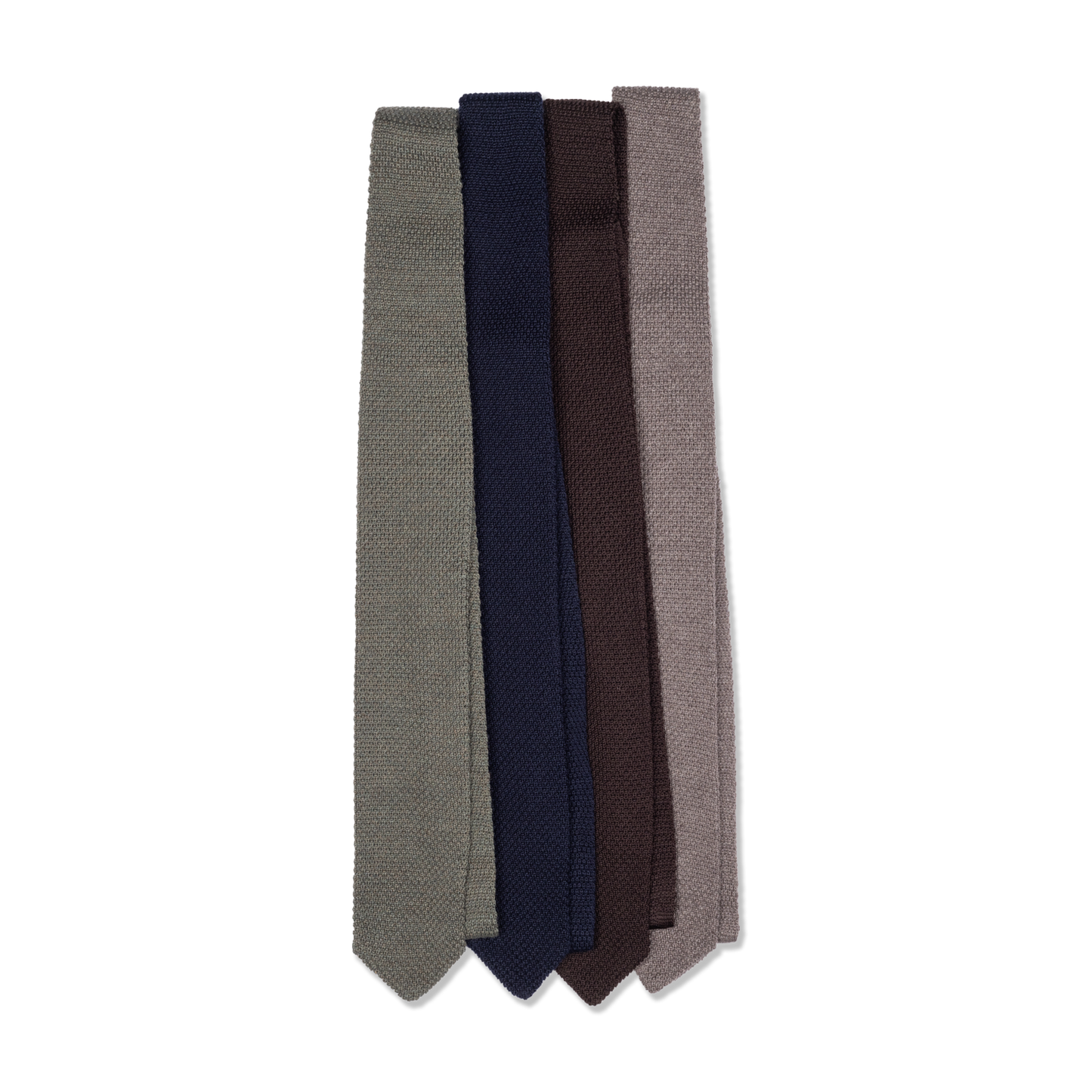 
                  
                    Wool Knitted Tie in Navy Blue
                  
                