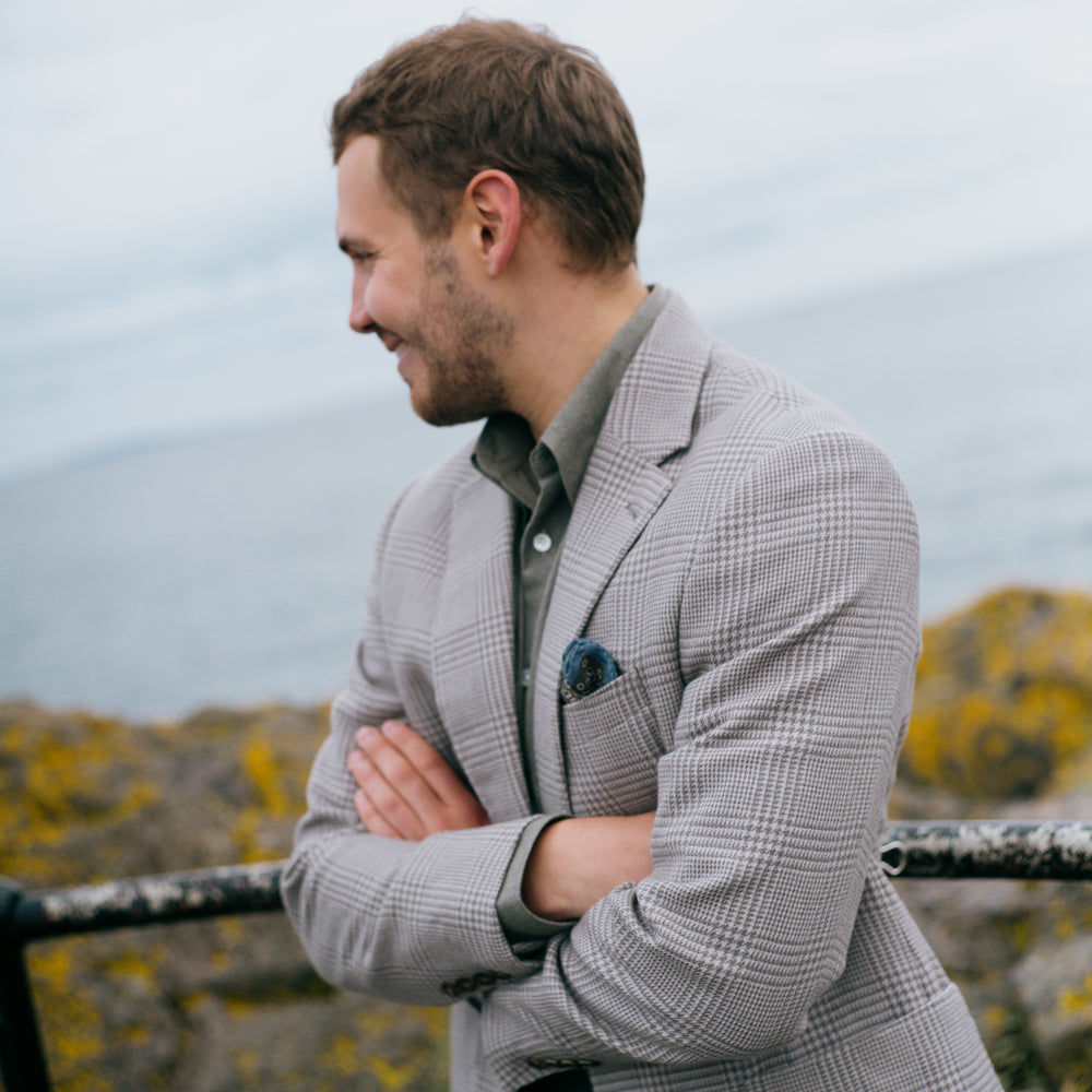 
                  
                    Button Down Shirt in Sage Green Flannel
                  
                