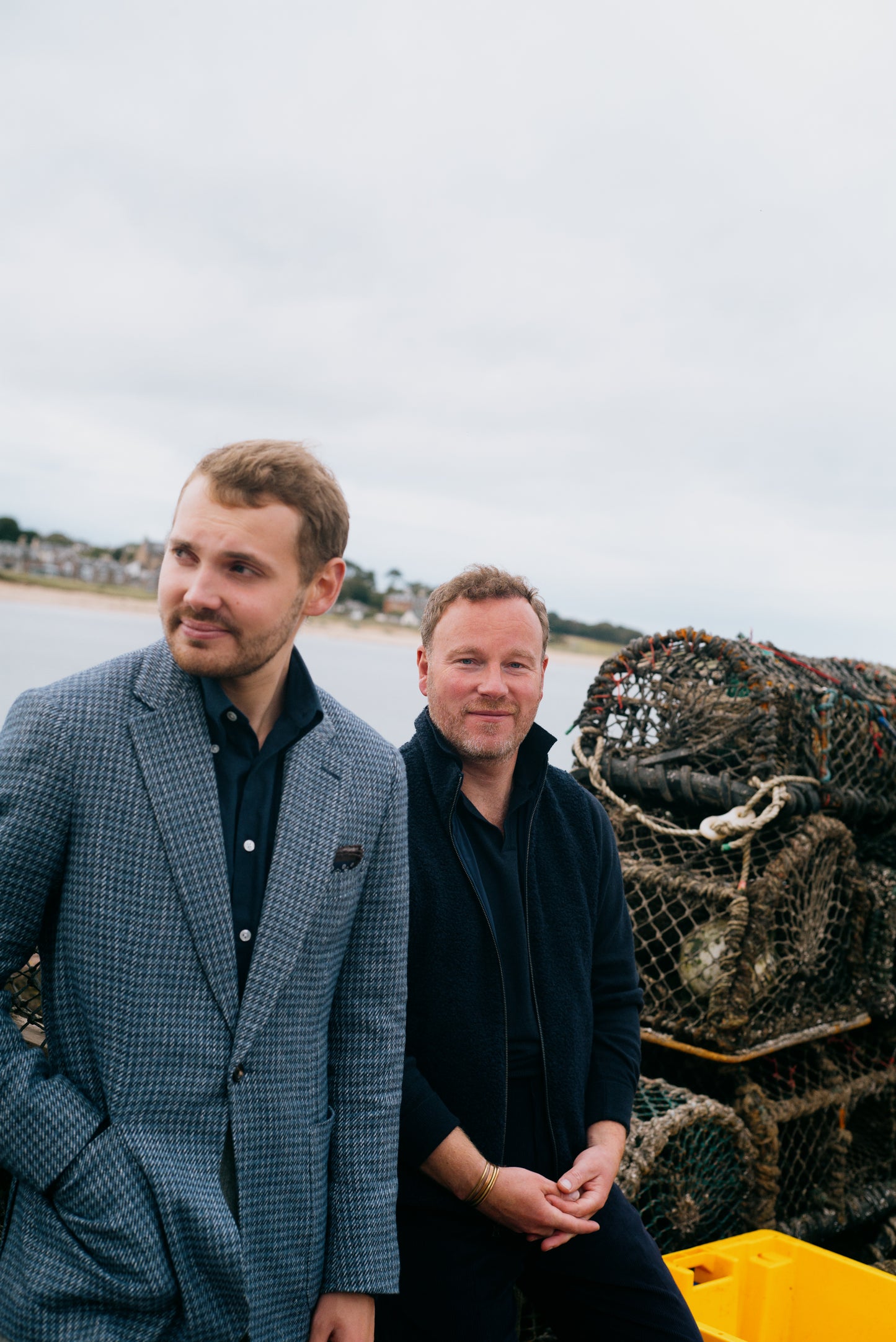 
                  
                    Button Down Shirt in Mid Blue Flannel
                  
                