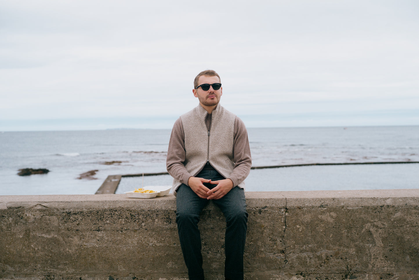 
                  
                    Crewneck Sportsman Jumper in Mink
                  
                