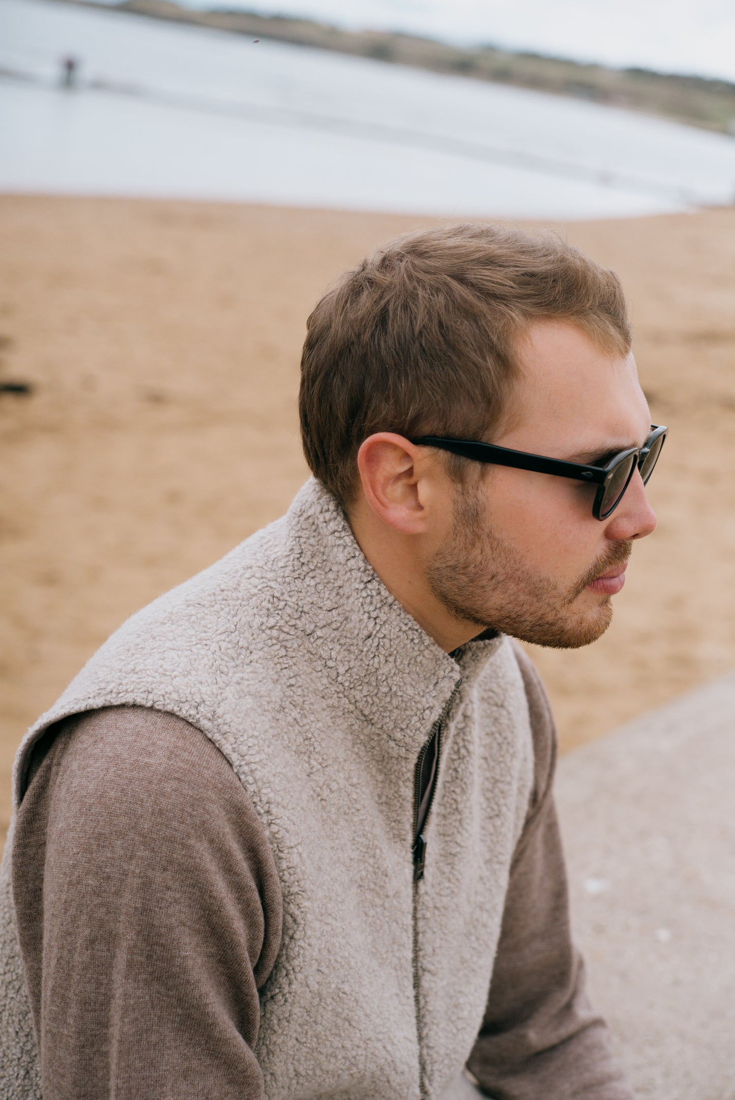 
                  
                    Crewneck Sportsman Jumper in Mink
                  
                