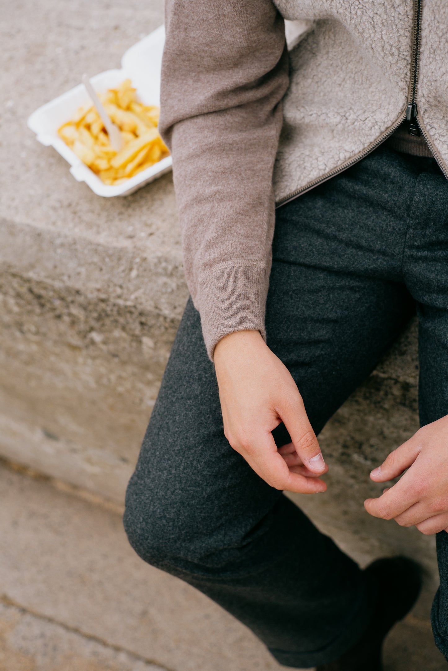 
                  
                    Crewneck Sportsman Jumper in Mink
                  
                