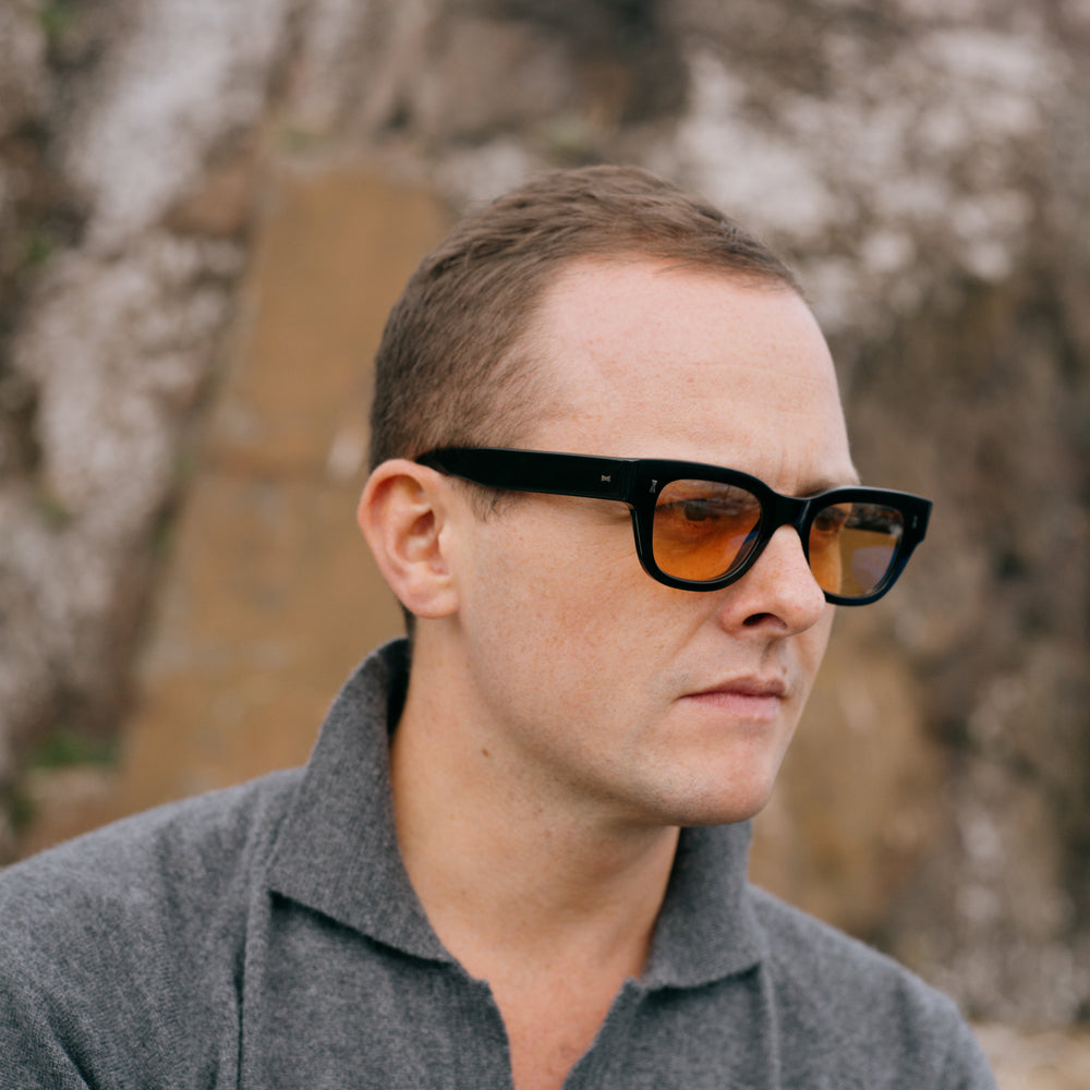 
                  
                    Polo Neck Jumper in Graphite
                  
                