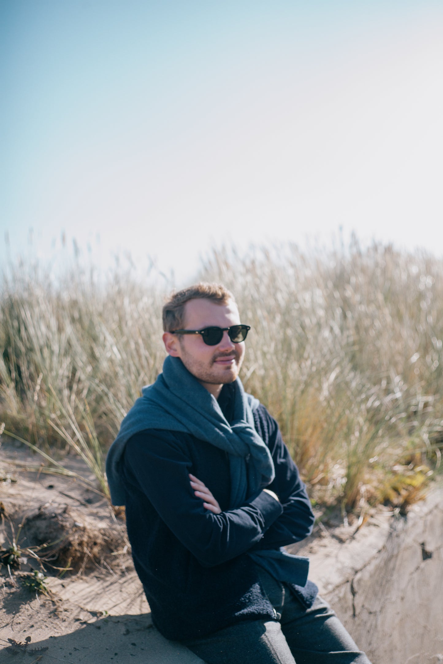 
                  
                    One Piece Collar Shirt in Navy Blue Micro Corduroy
                  
                