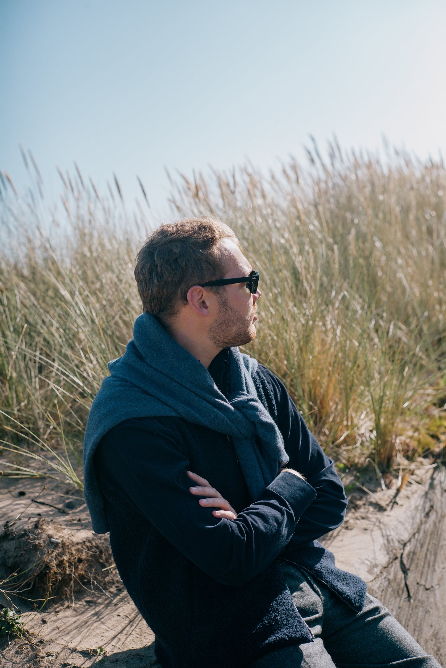 
                  
                    One Piece Collar Shirt in Navy Blue Micro Corduroy
                  
                