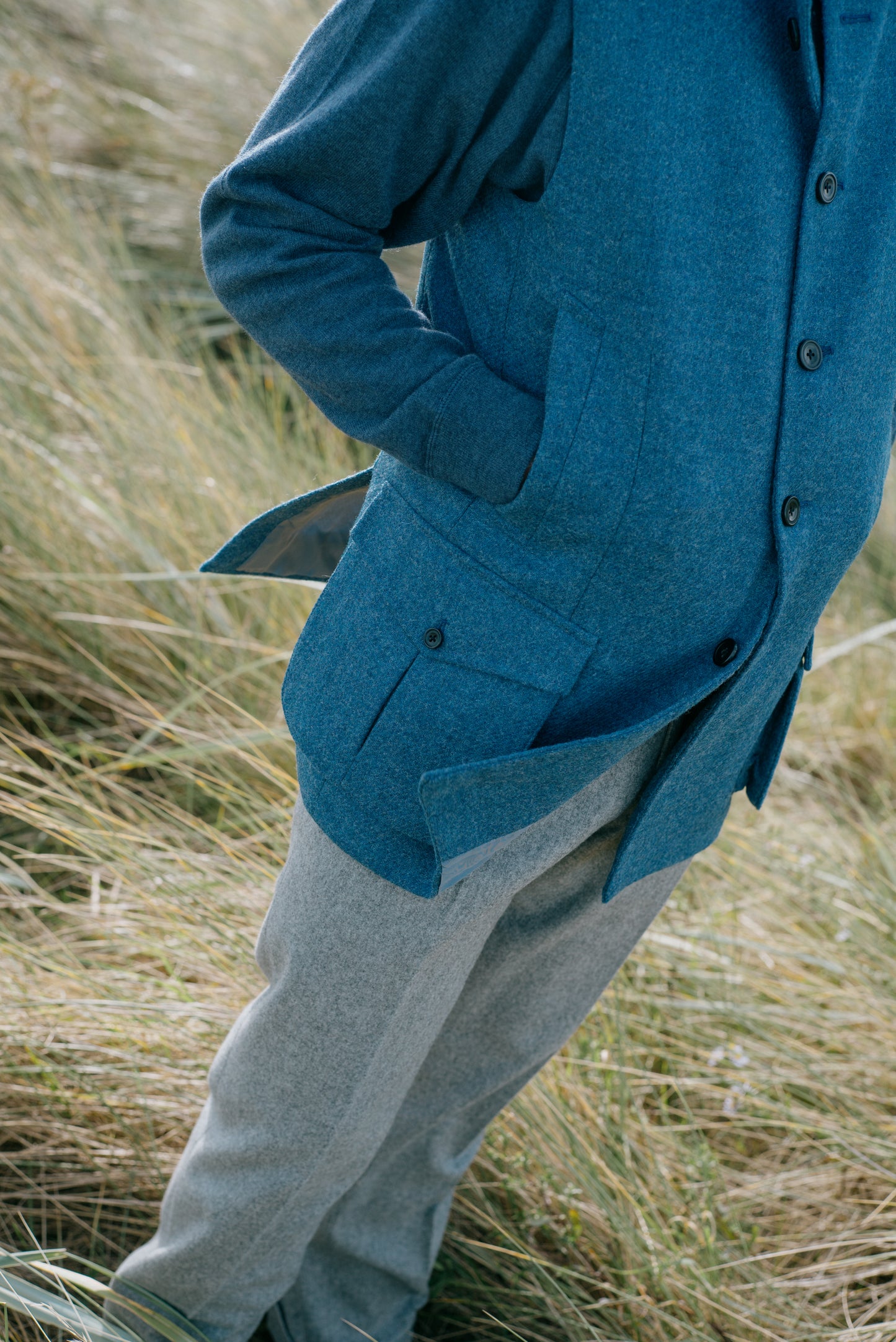 
                  
                    Crewneck Sportsman Jumper in Slate
                  
                