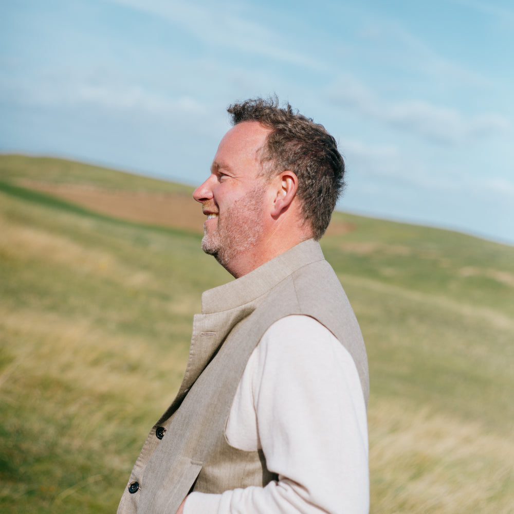 
                  
                    Polo Neck Jumper in Cedar
                  
                