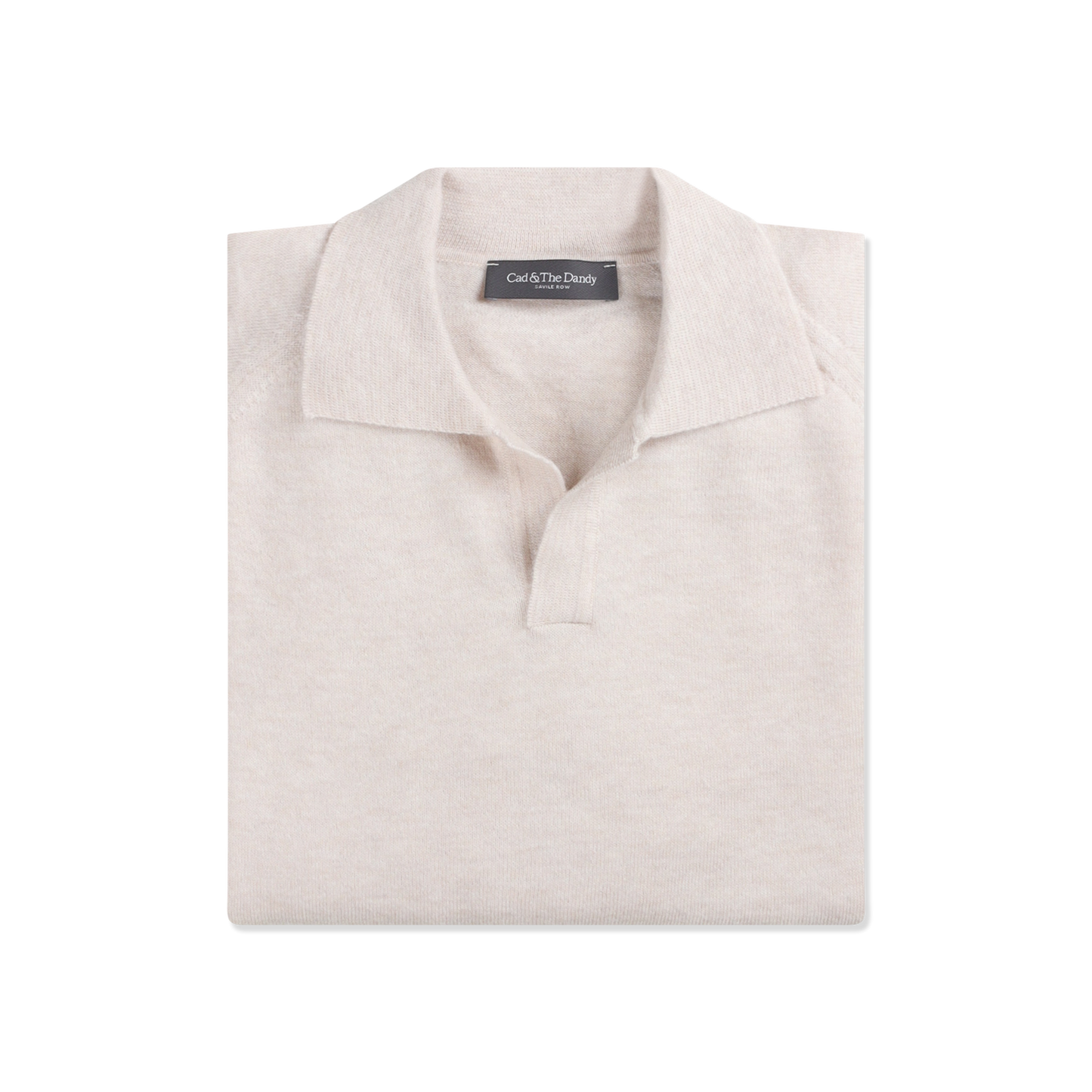 
                  
                    Polo Neck Jumper in Cedar
                  
                