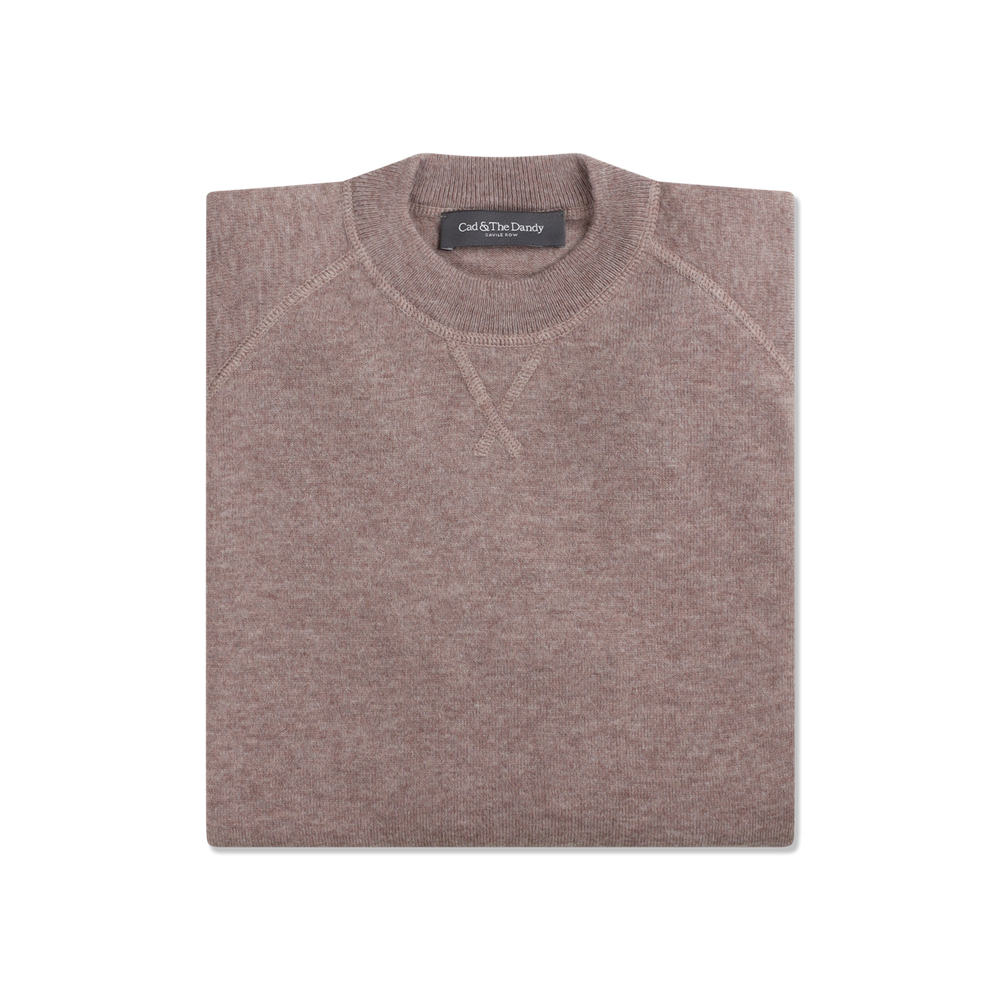 
                  
                    Crewneck Sportsman Jumper in Mink
                  
                