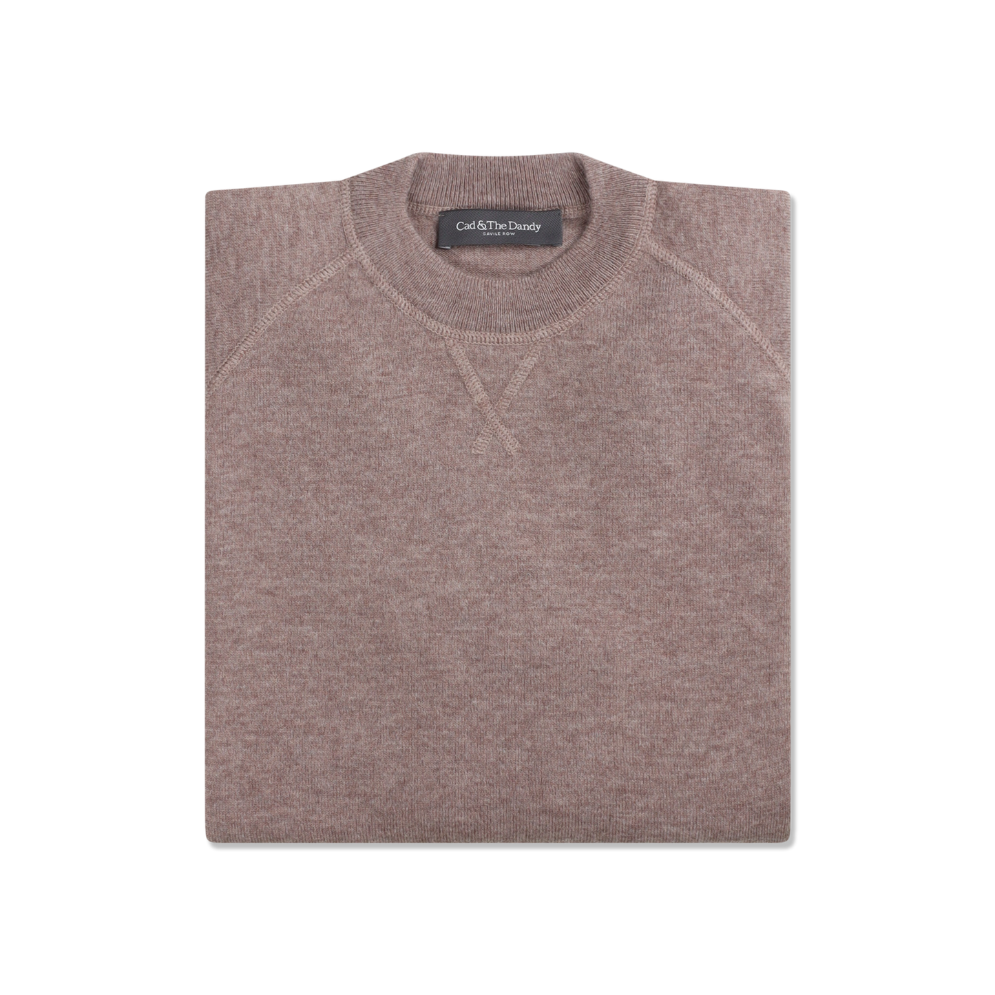 
                  
                    Crewneck Sportsman Jumper in Mink
                  
                