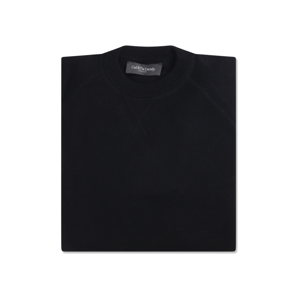 Crewneck Sportsman Jumper in Jet