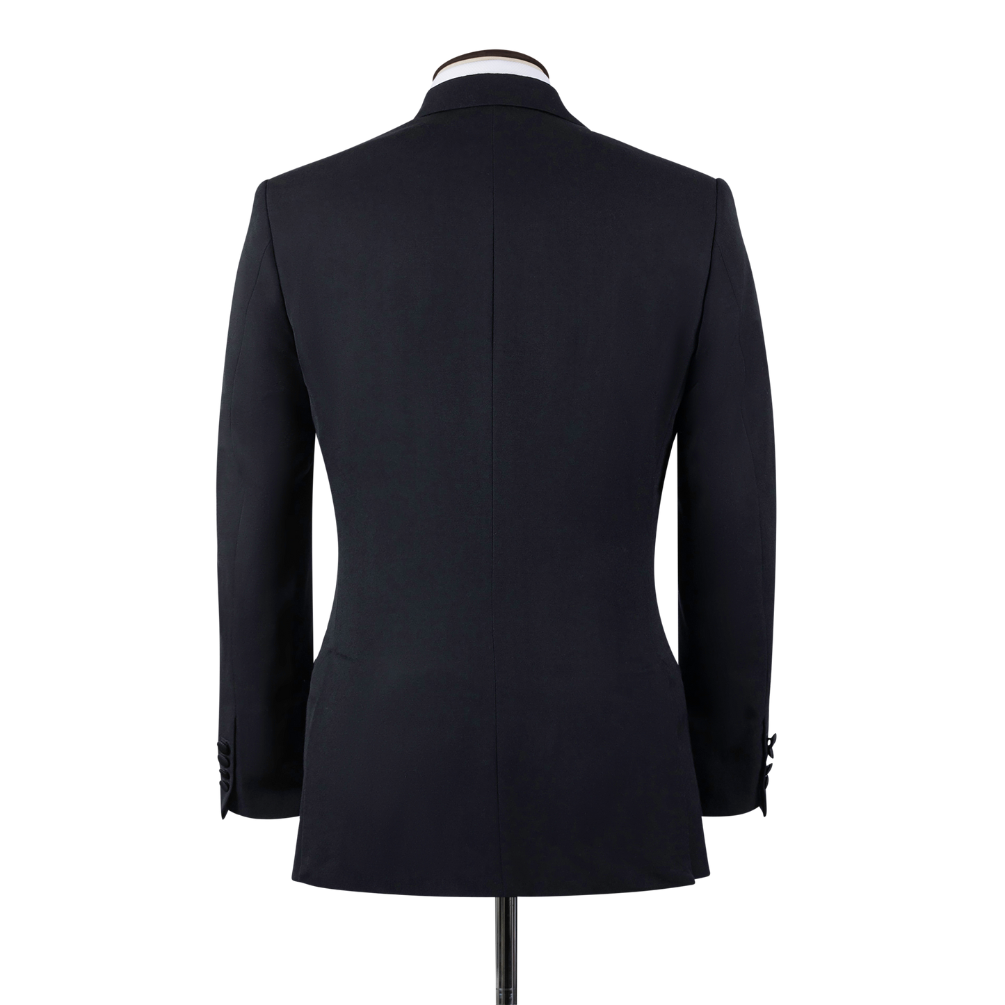 
                  
                    Peak Lapel Dinner Suit In Black Barathea
                  
                