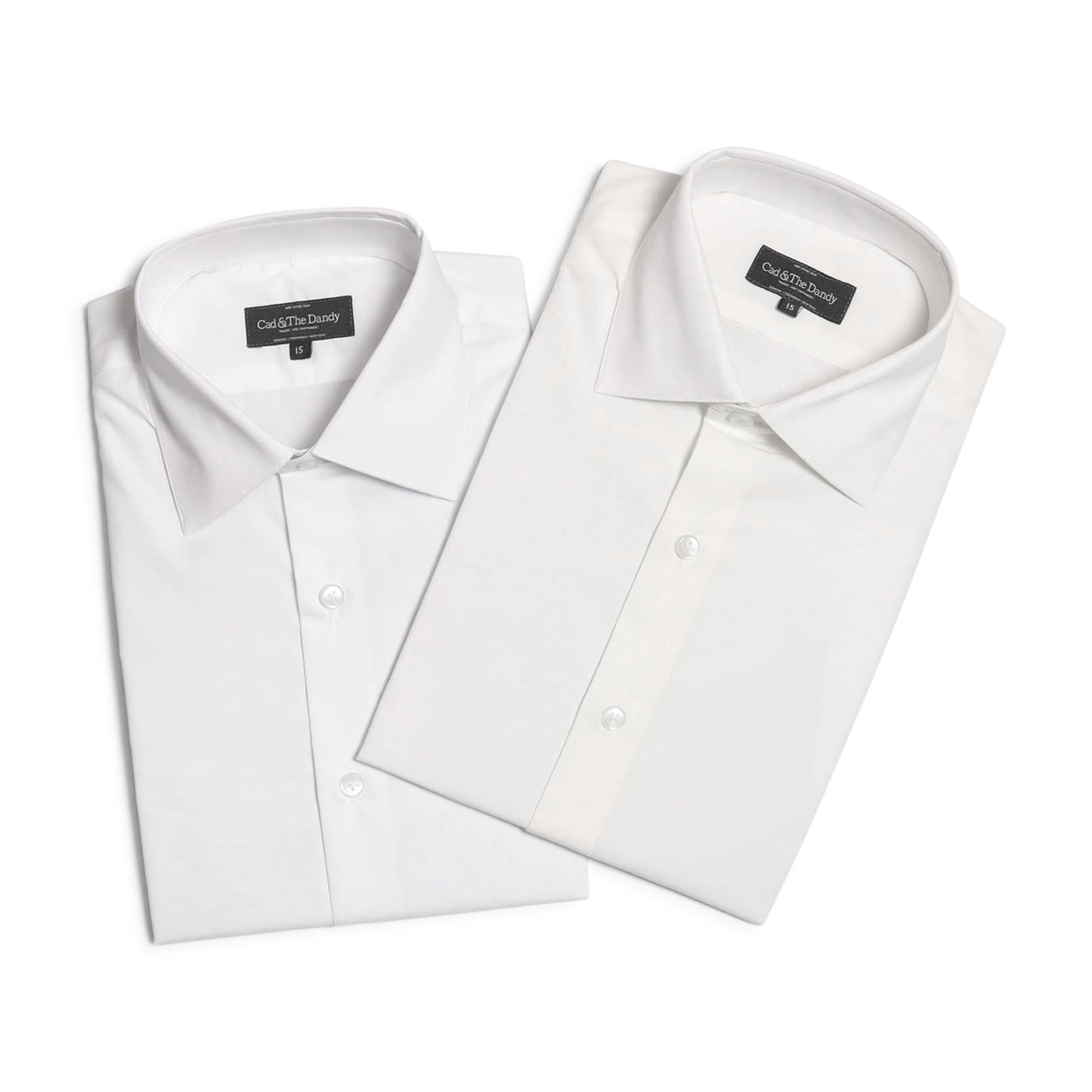 
                  
                    Classic Collar, Single Cuff Shirt in White Poplin
                  
                