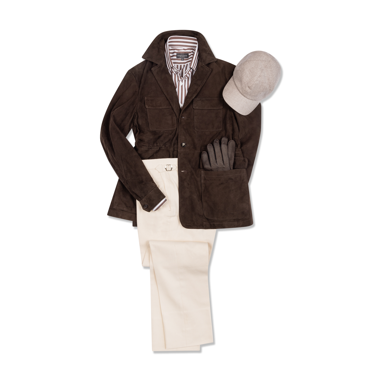 Safari Jacket in Chocolate Brown Suede – Cad & The Dandy Savile Row
