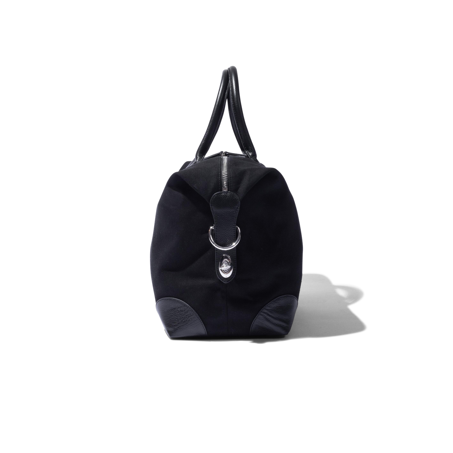 Sac de transport en cuir véritable pour costume, robe, week-end, noir Sac de transport en cuir véritable pour costume, robe, week-end, noir